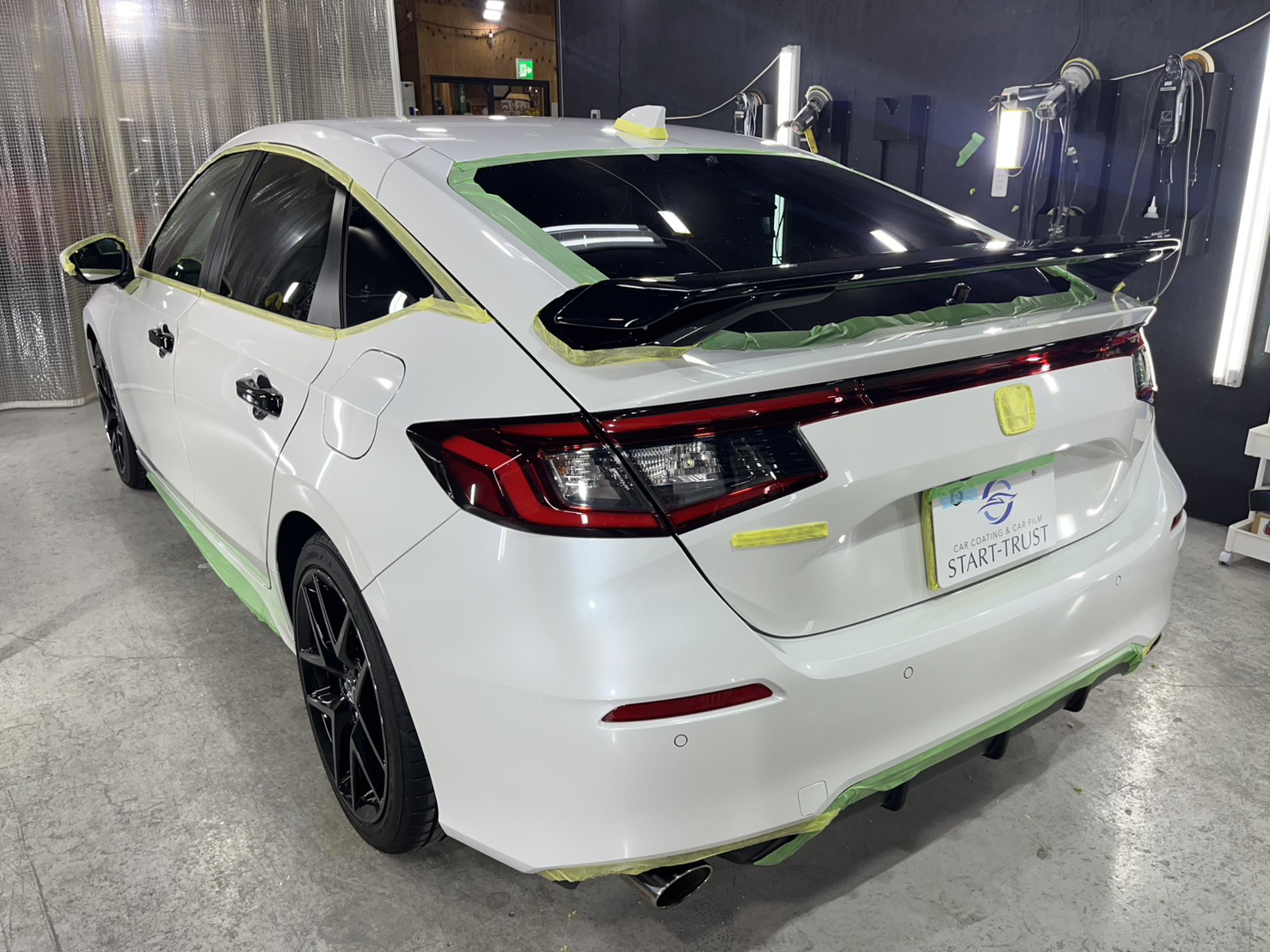ホンダ シビック 施工写真 (4)