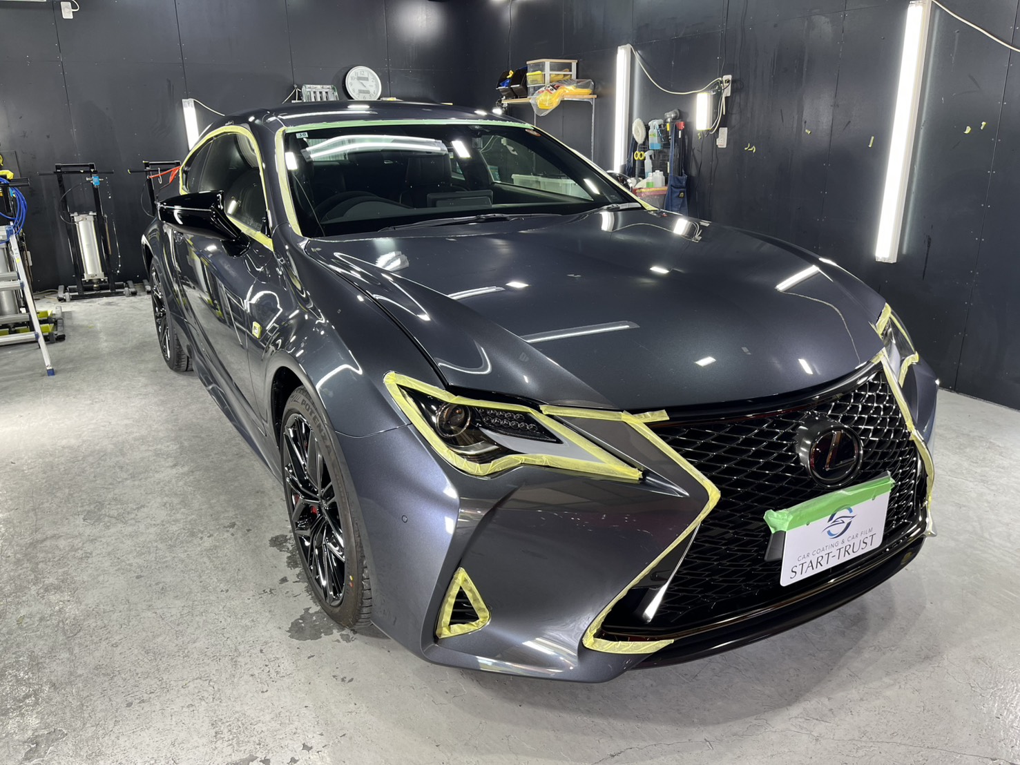 レクサス RC300 施工写真 (3)