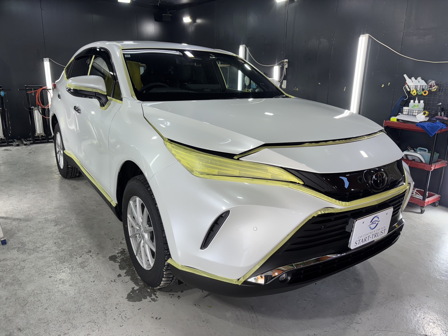 トヨタ ハリアー 施工写真 (4)