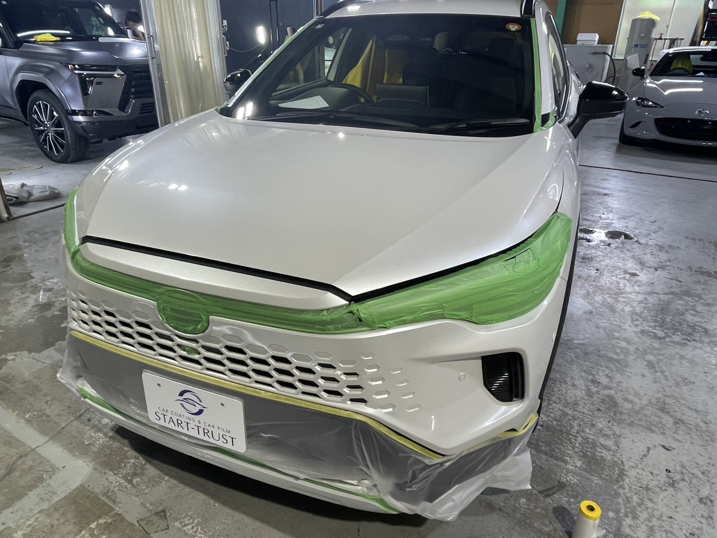 トヨタ カローラクロス 施工写真 (3)