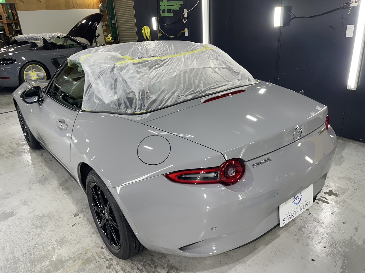 マツダ ロードスター 施工写真 (6)