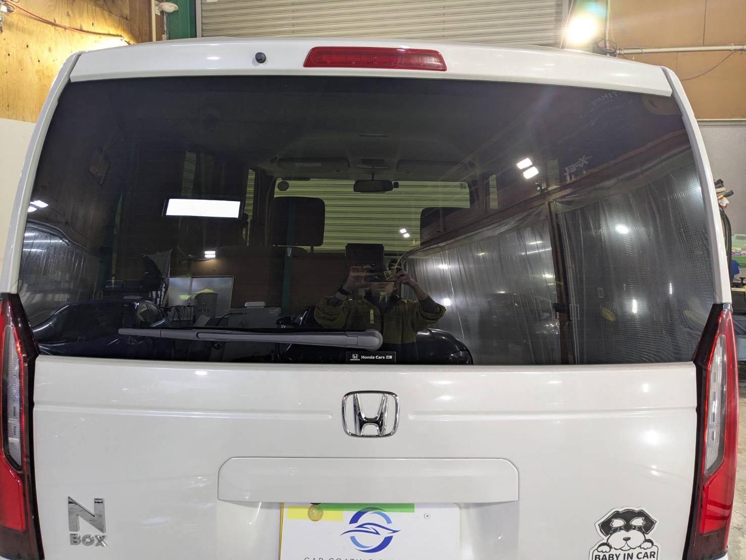 ホンダ N-BOX 施工写真 (3)