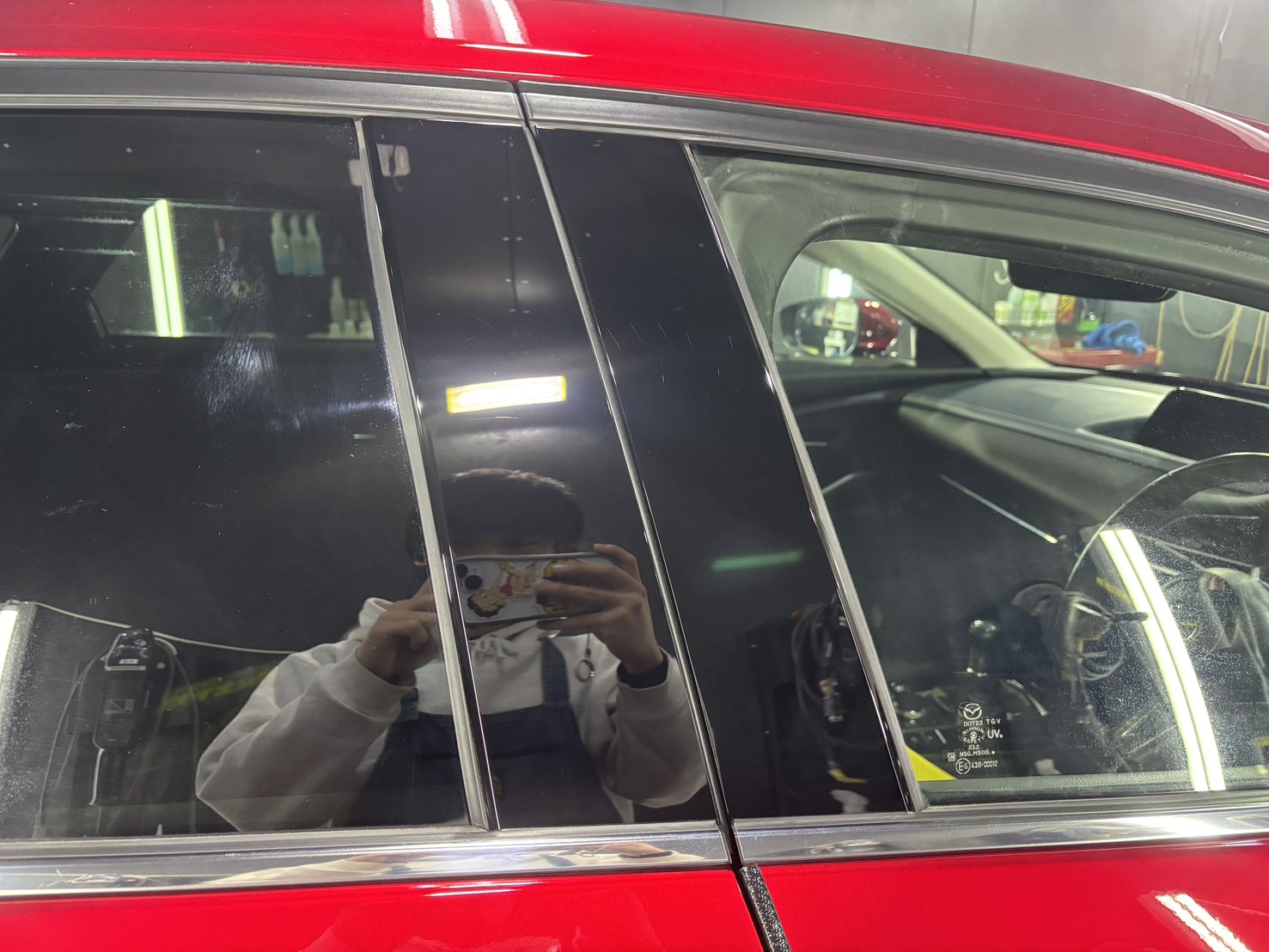 マツダ CX-30 施工写真 (10)