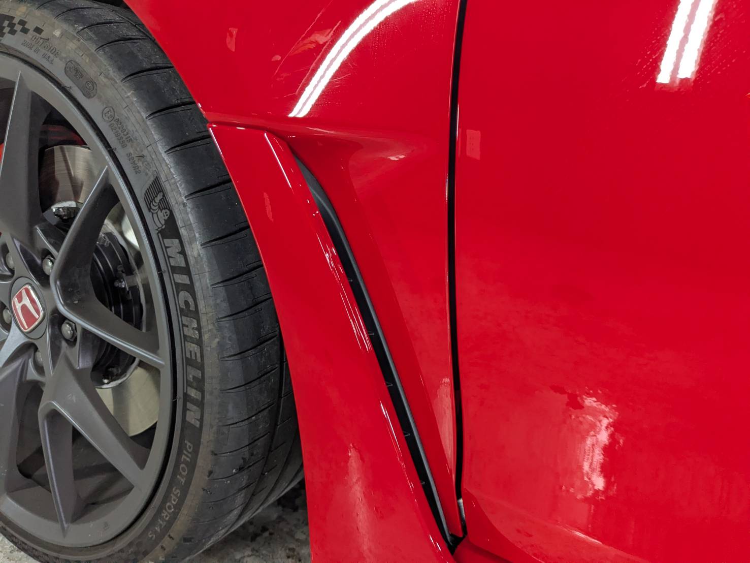 ホンダ シビックタイプR 施工写真 (3)