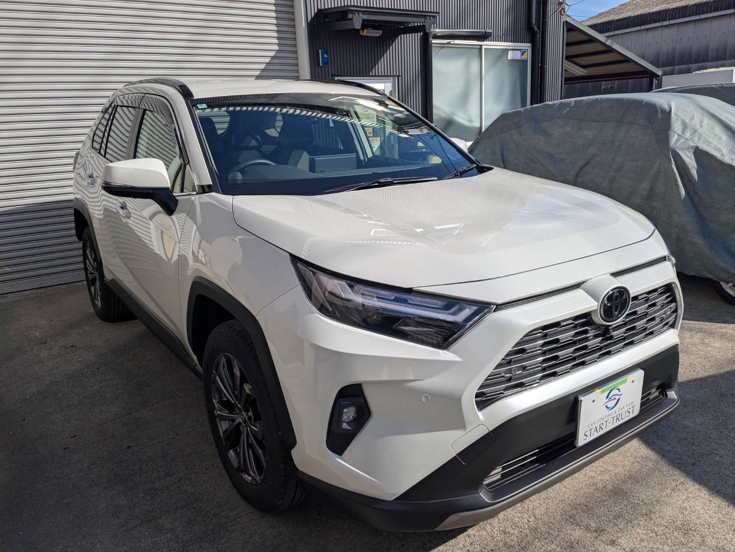 トヨタRAV4 親水コーティング施工後