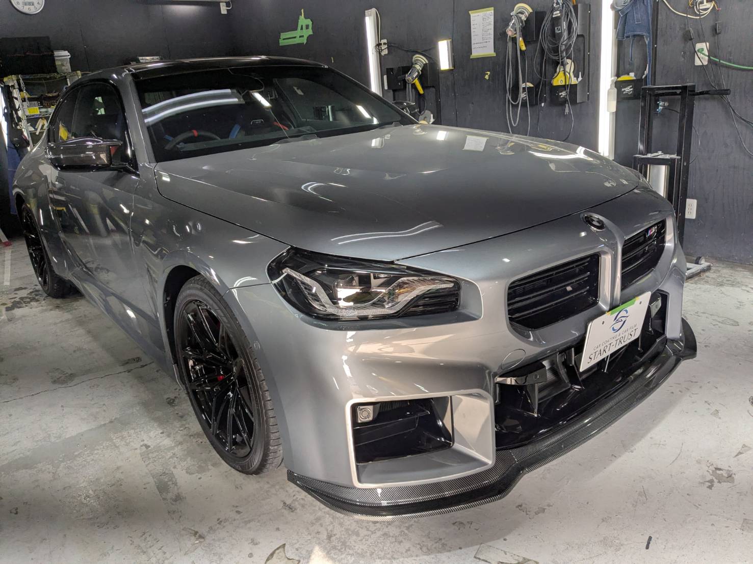 BMW M2 施工写真 (1)