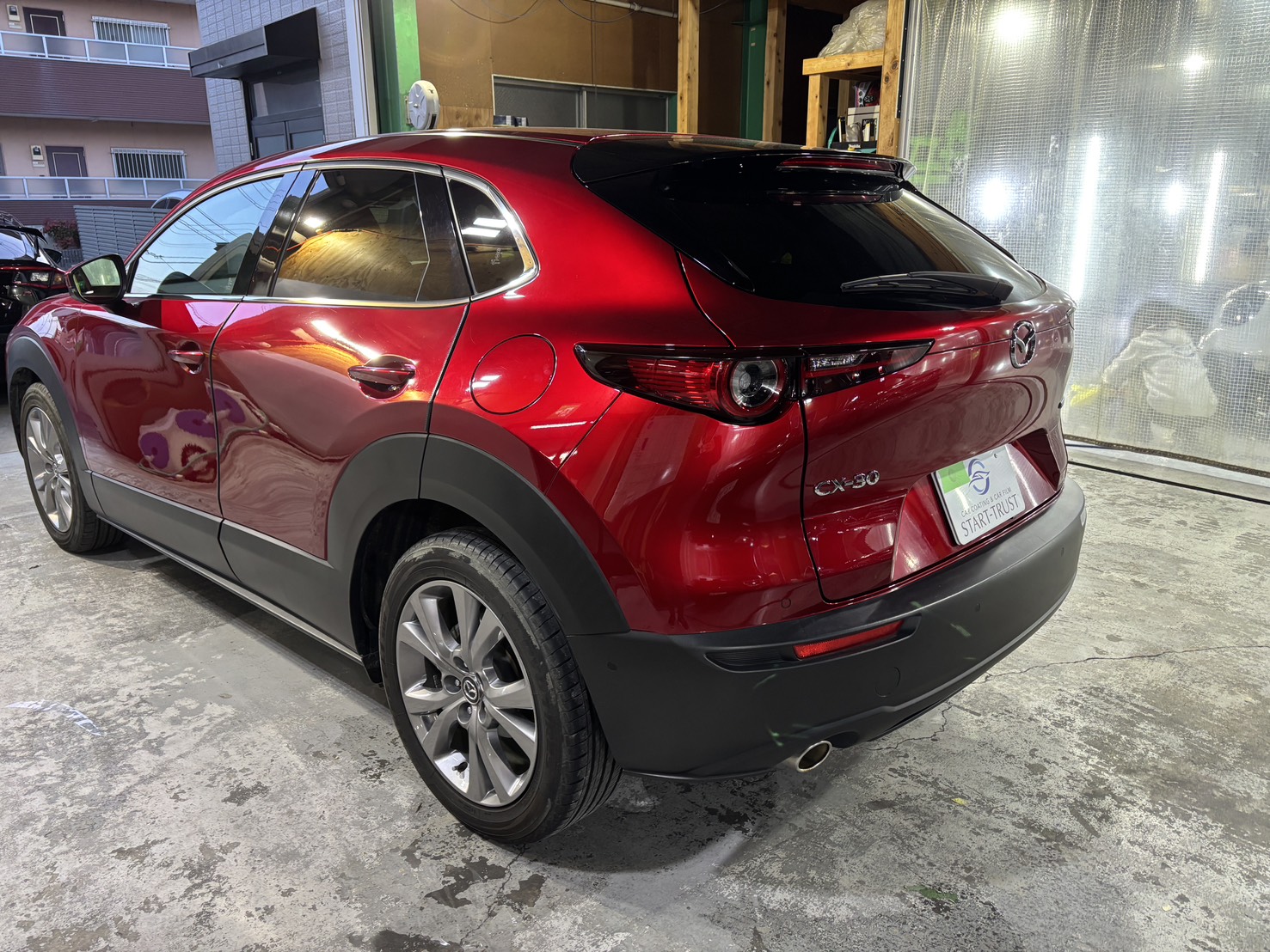 マツダ CX-30 施工写真 (2)