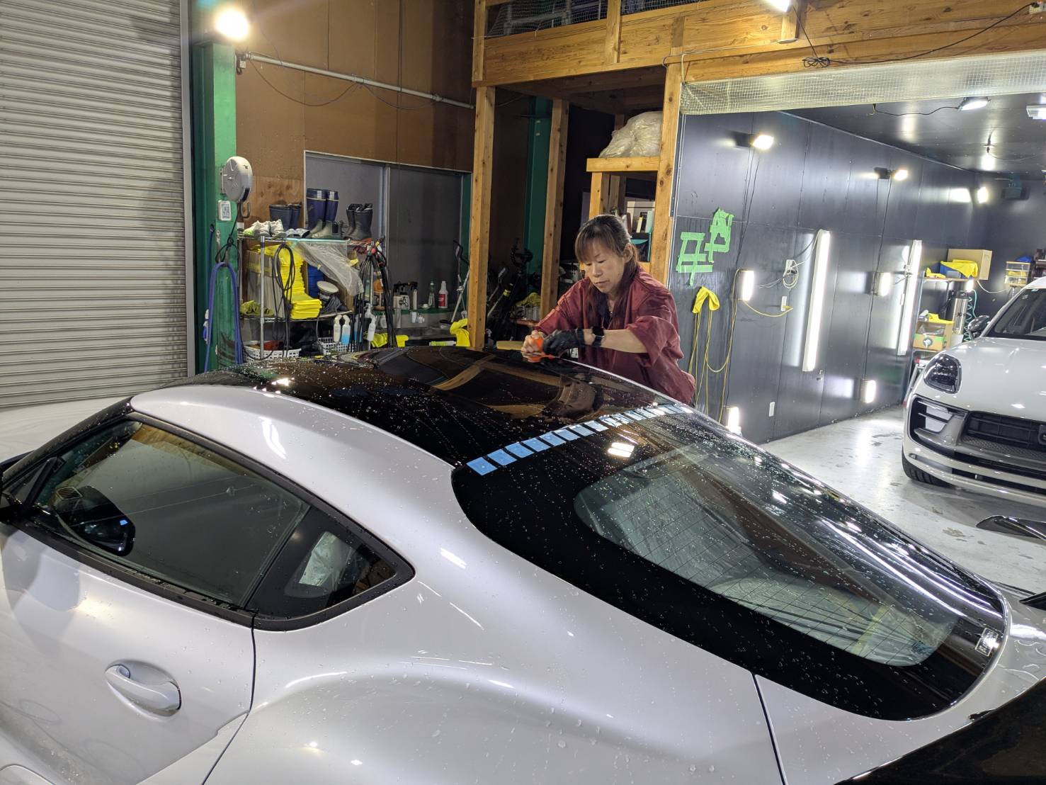 トヨタ GRスープラ 施工写真 (3)