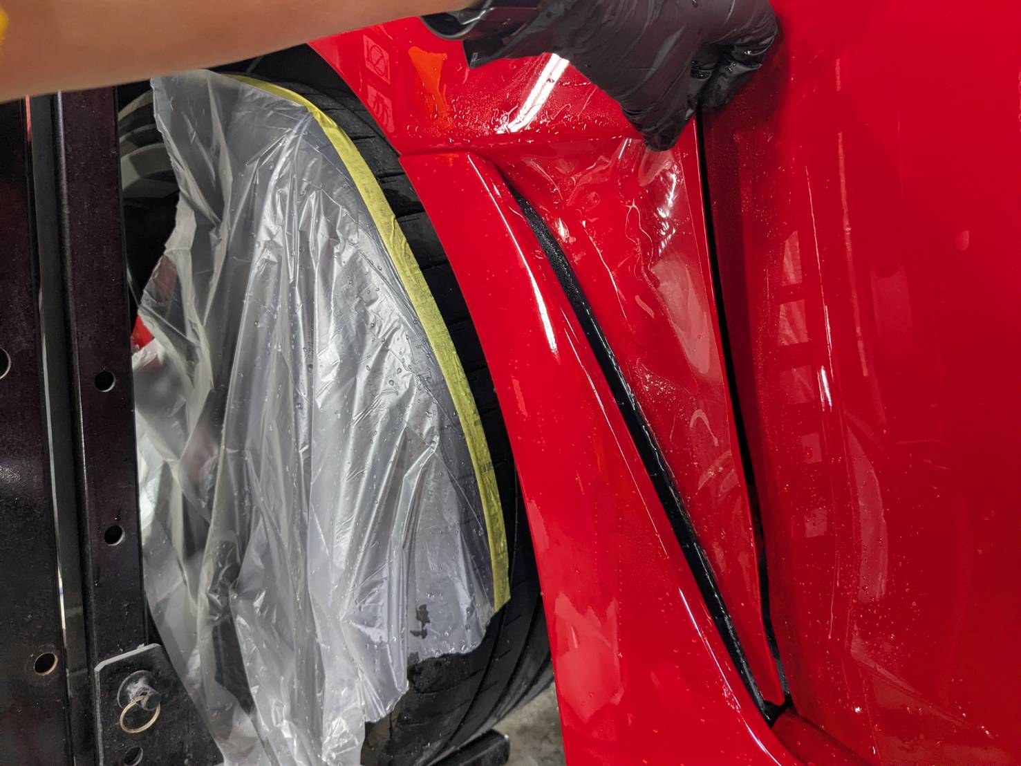 ホンダ シビックタイプR 施工写真 (2)