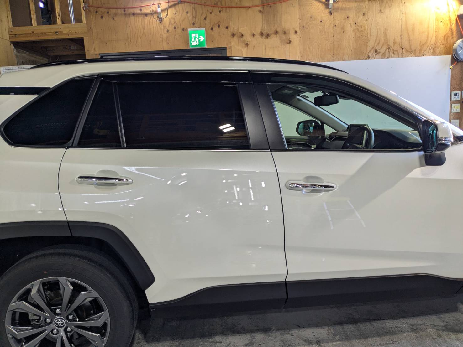 トヨタ RAV4 カーフィルムの仕上がり