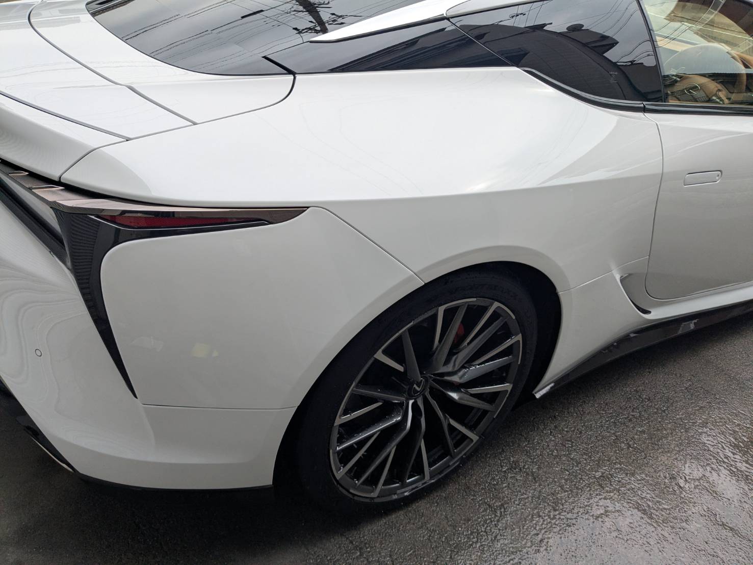 レクサス LC500 施工写真 (4)