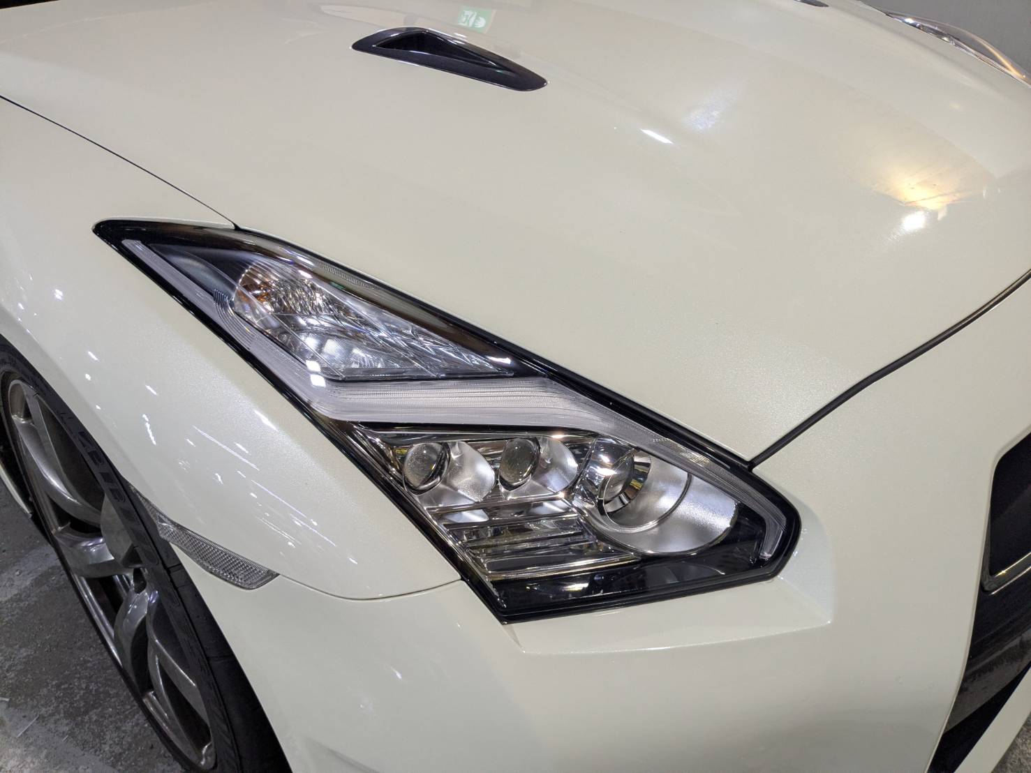 日産 GT-R プロテクションフィルム 施工後の仕上がり
