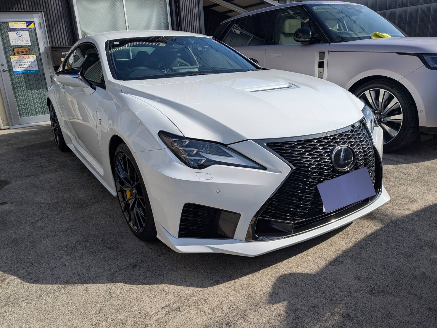 レクサスRCF ガラスコーティング施工後