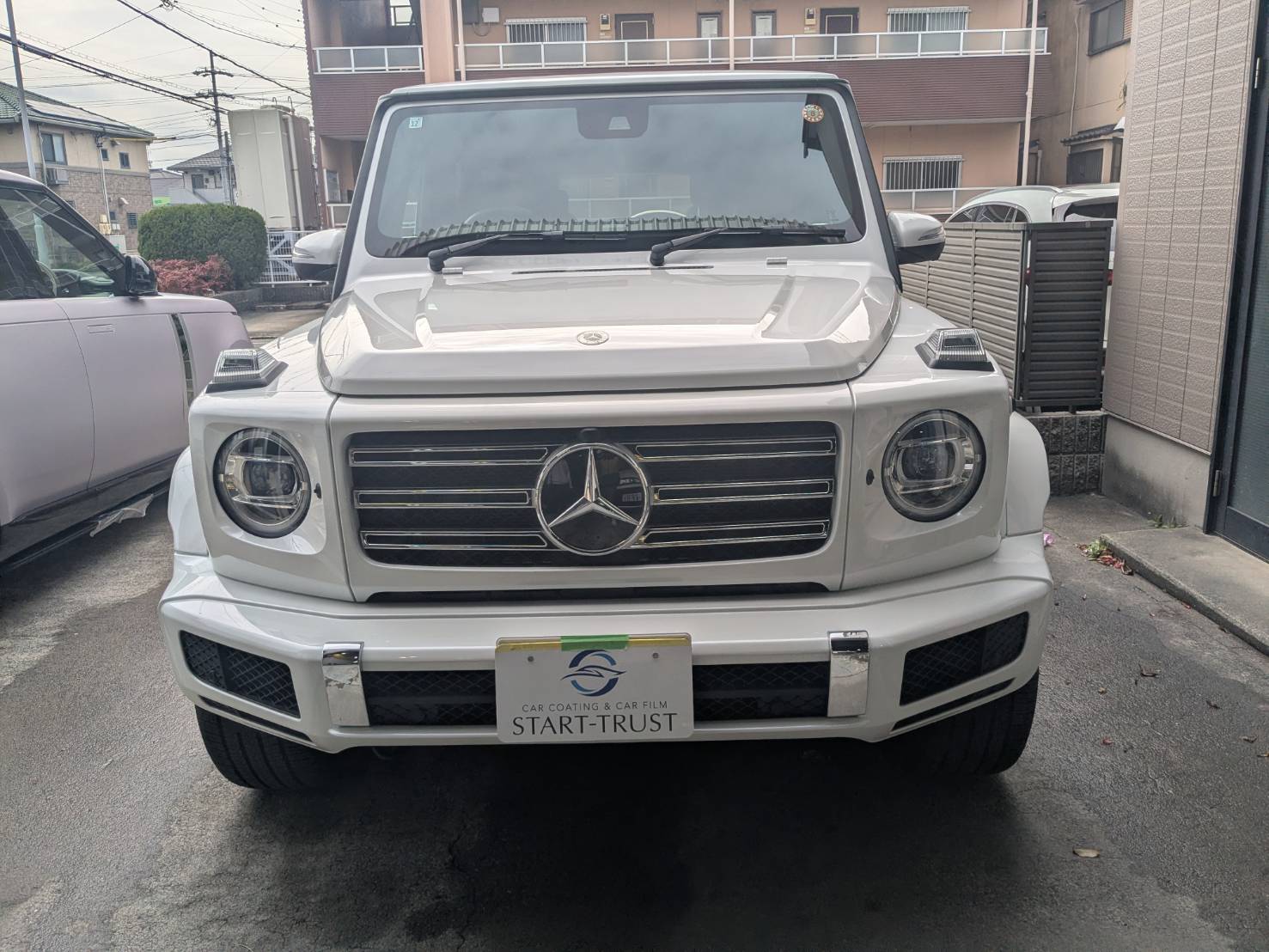 メルセデス・ベンツ G400d 施工写真 (3)