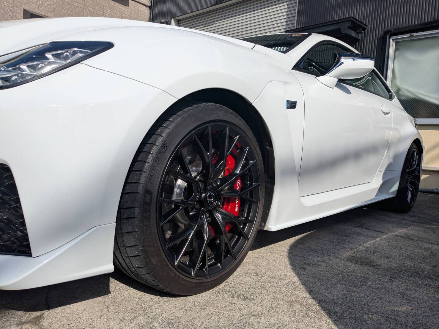 レクサス RCF 施工写真 (6)