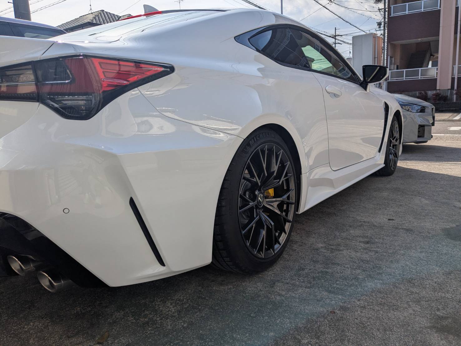 レクサス RCF 施工写真 (7)