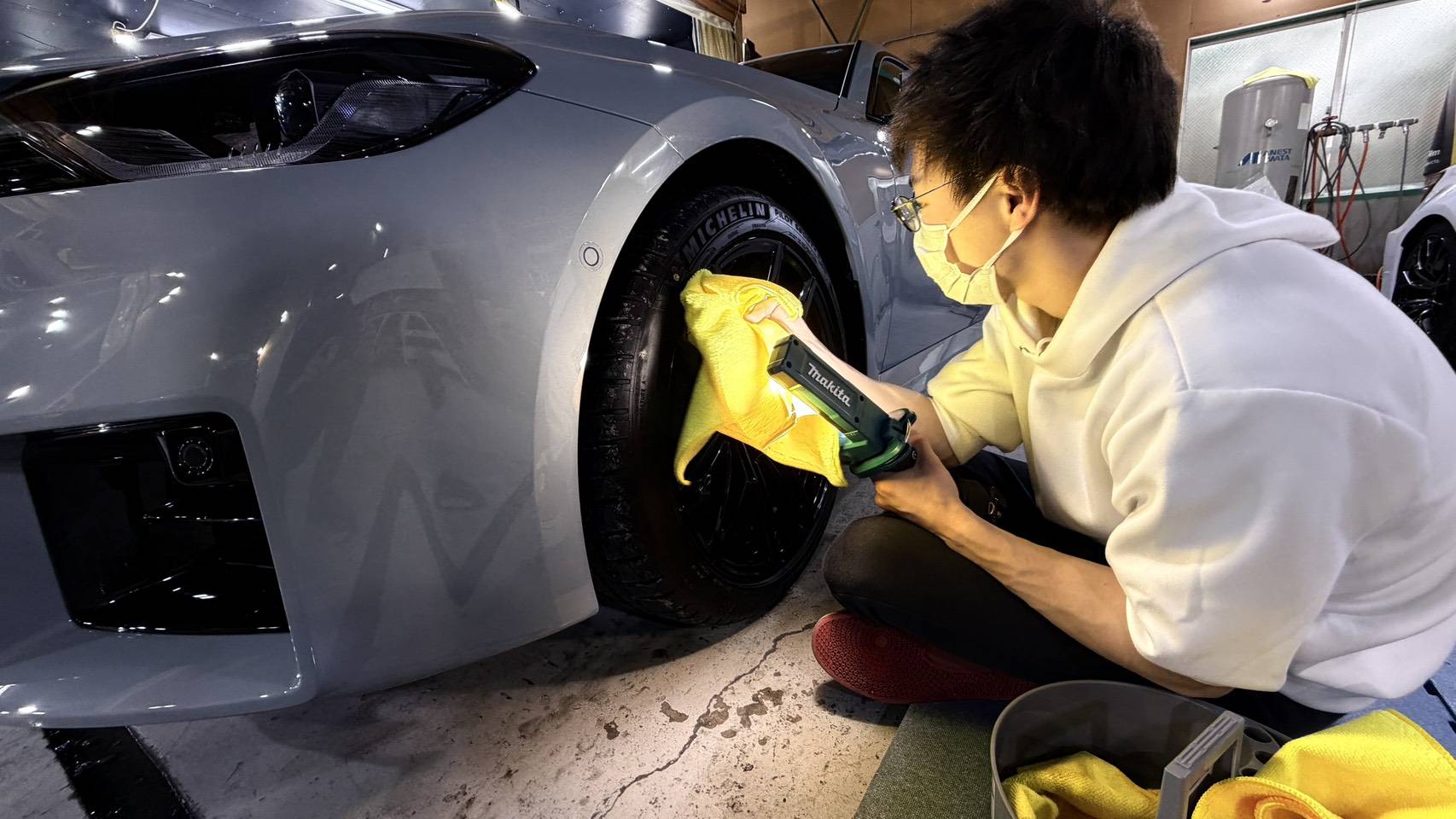 BMW M2 施工写真 (4)