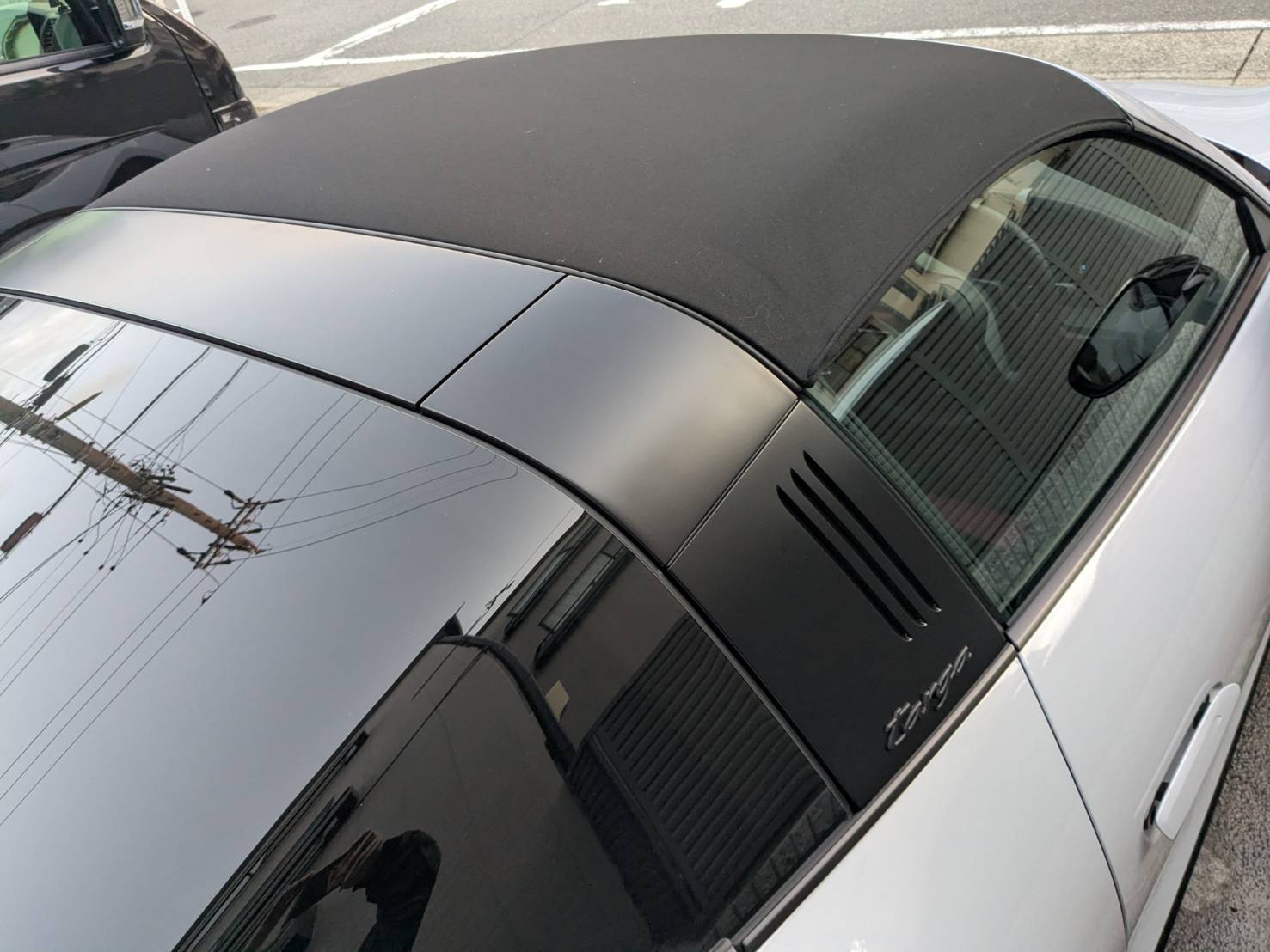 ポルシェ タルガ4GTS ホイールコーティング 施工前