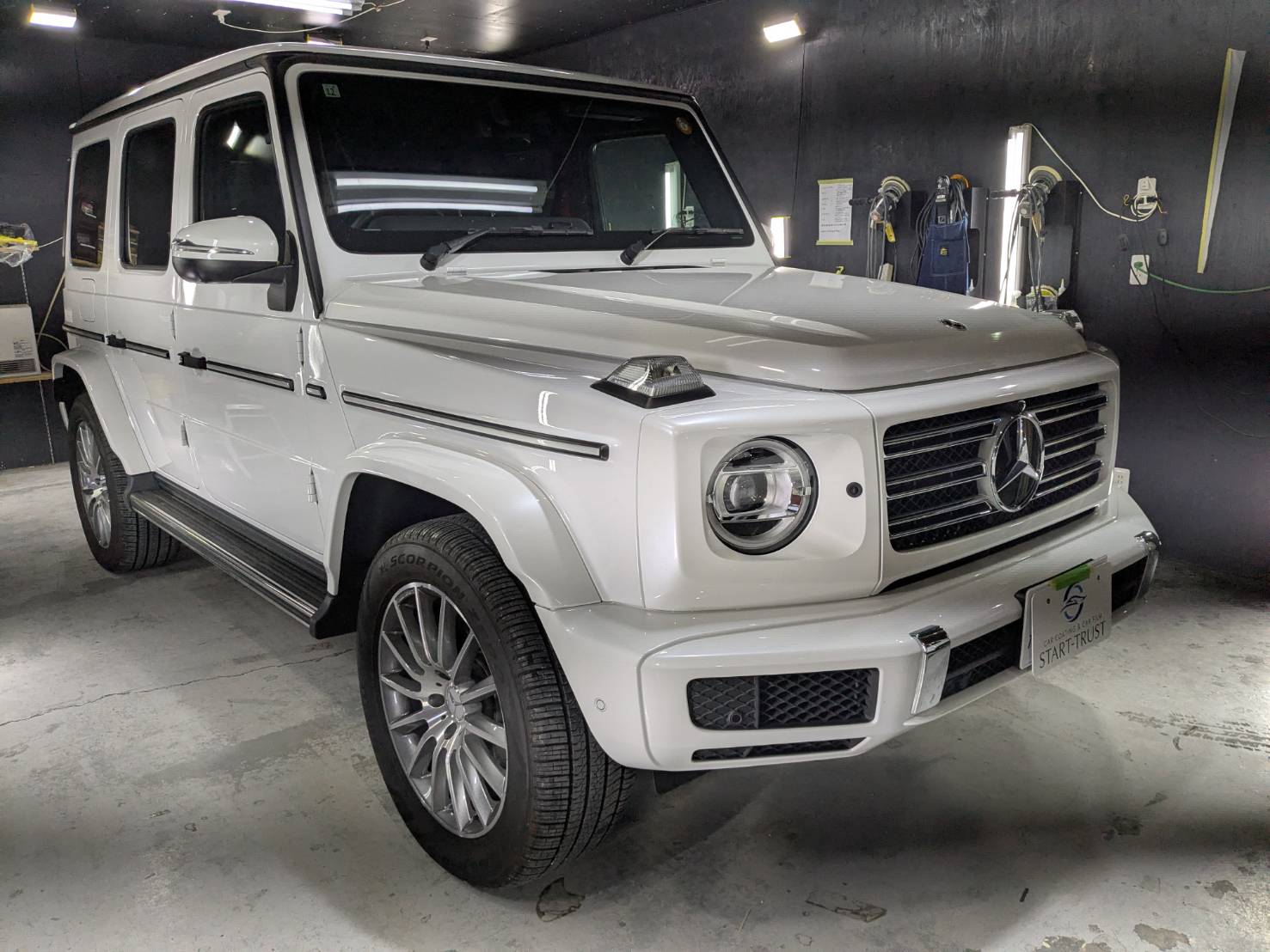 メルセデス・ベンツ G400d 施工写真 (1)