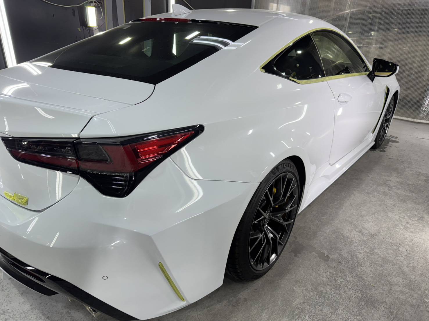 レクサス RCF 施工写真 (2)