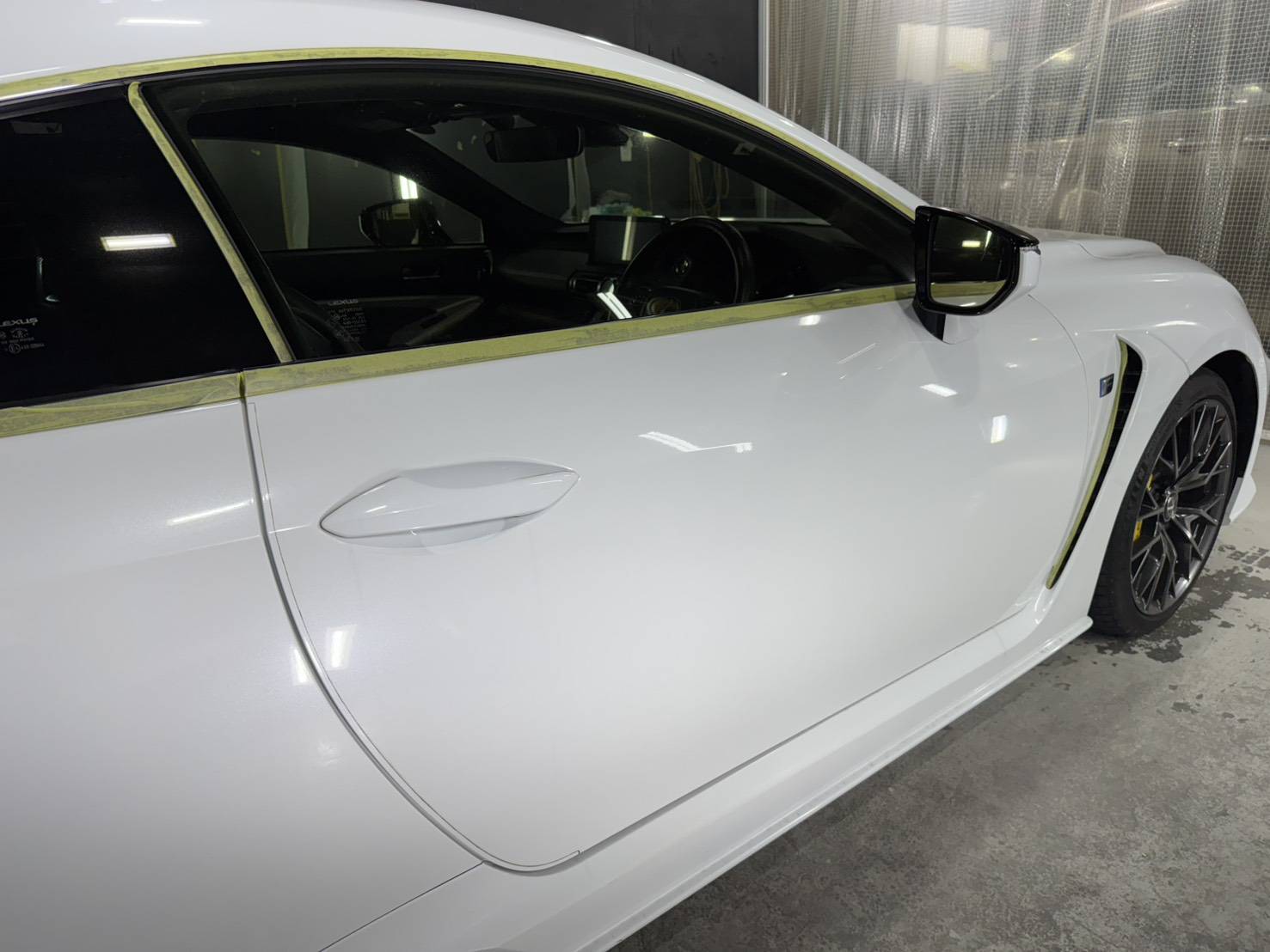 レクサス RCF 施工写真 (3)