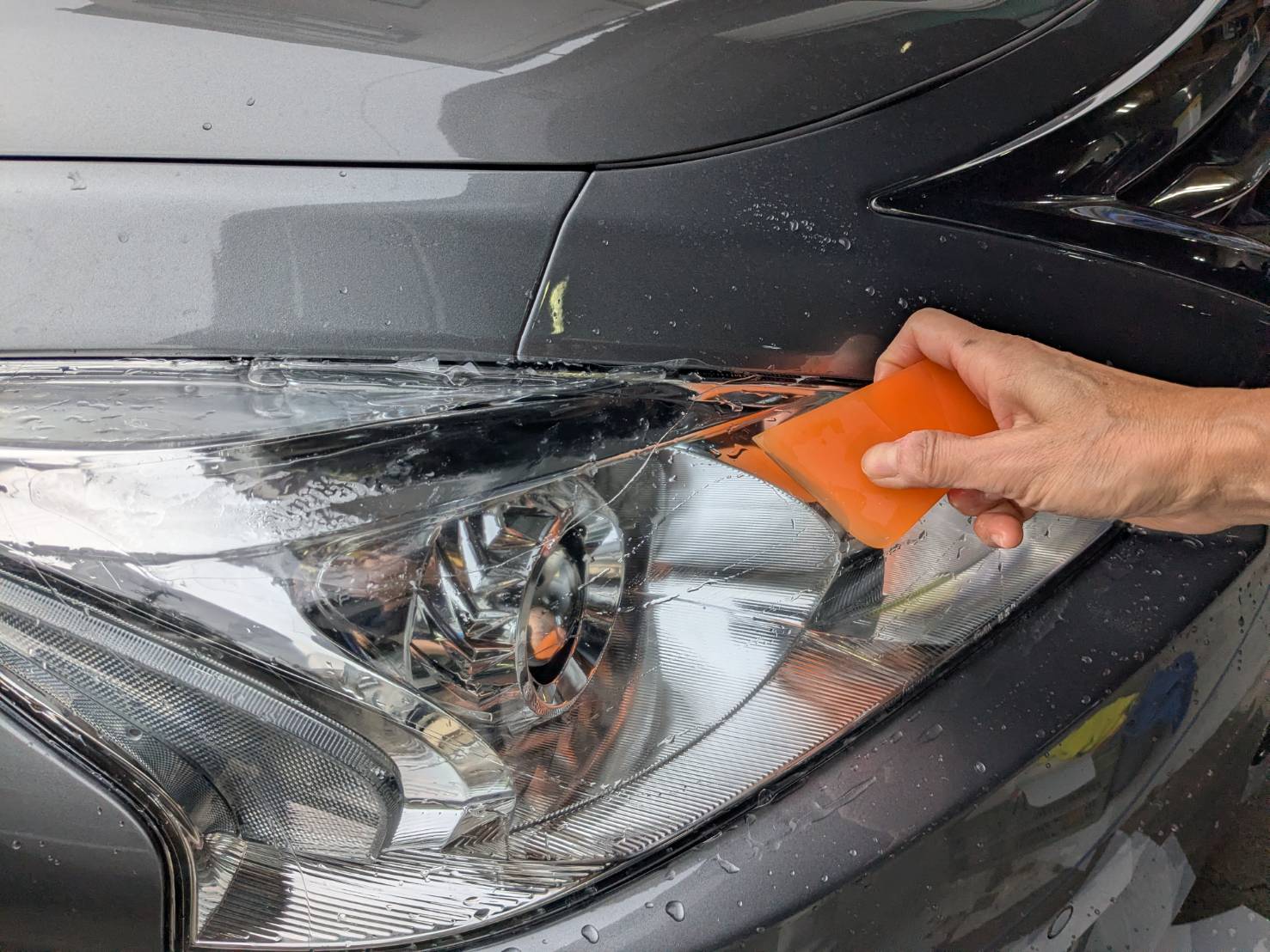 日産 プロテクションフィルムの仕上がり
