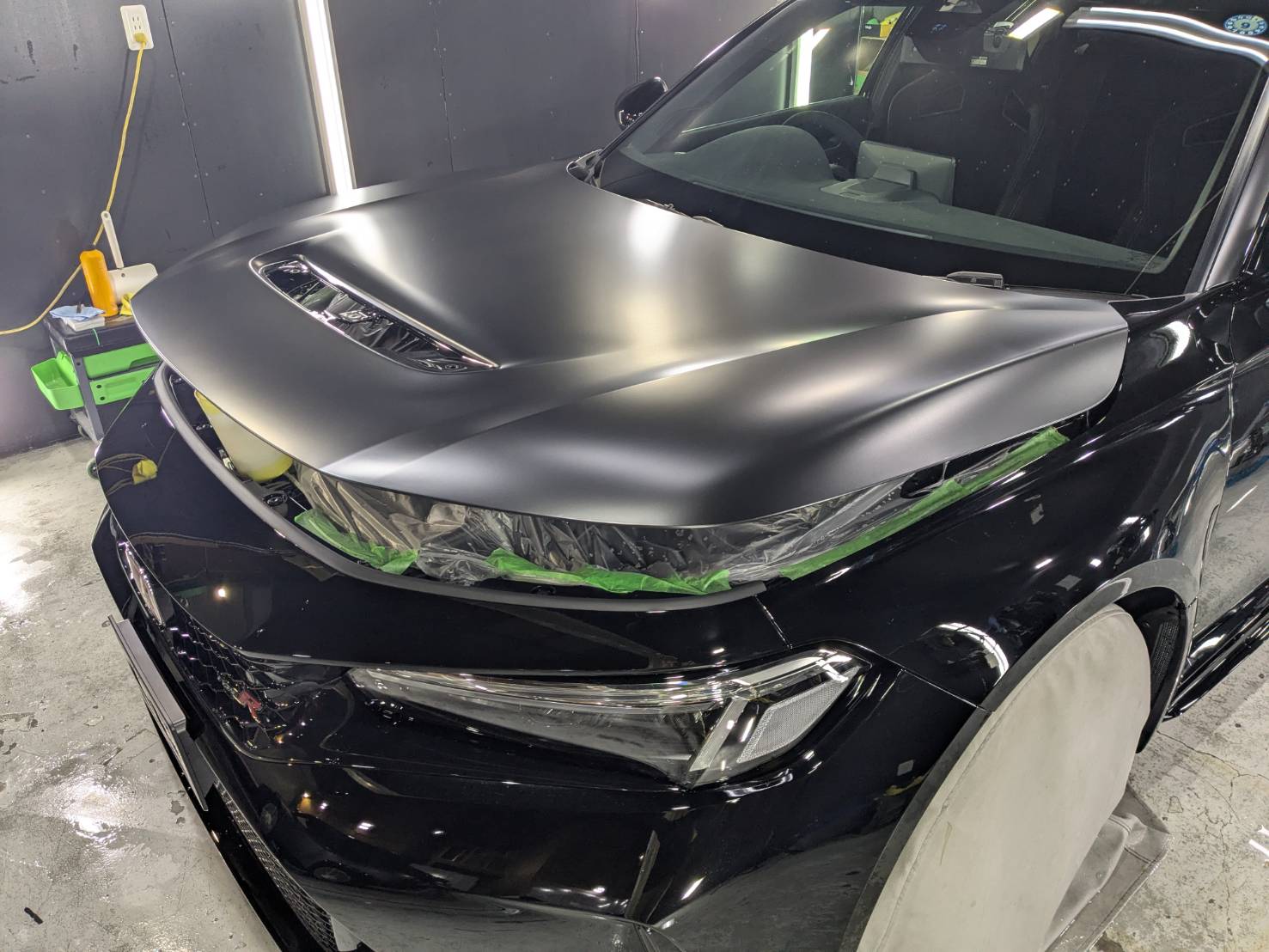 ホンダ シビック プロテクションフィルムの仕上がり