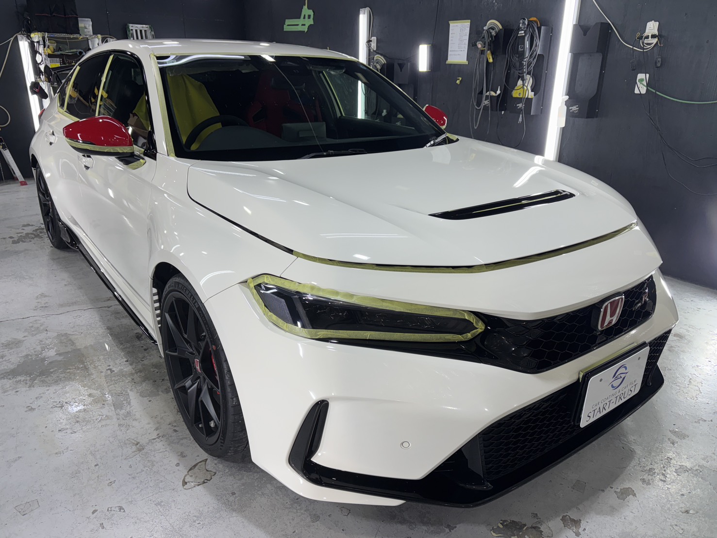 ホンダ シビックType-R 施工写真 (4)