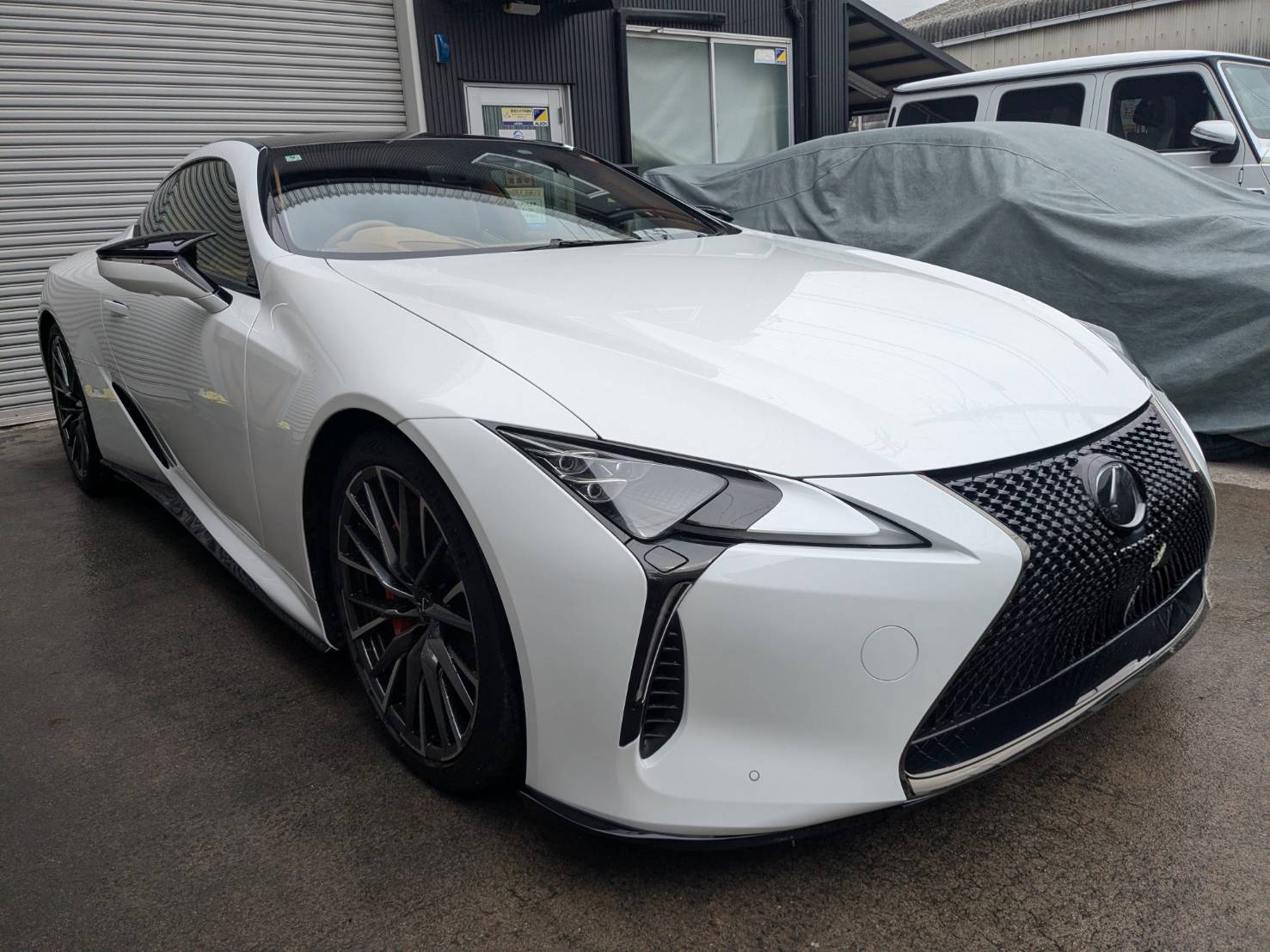 レクサス LC500 施工写真 (1)