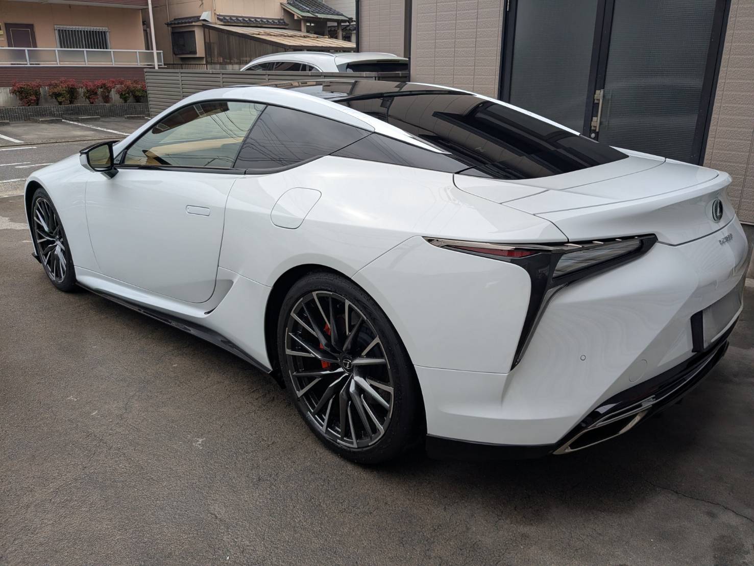 レクサス LC500 施工写真 (2)
