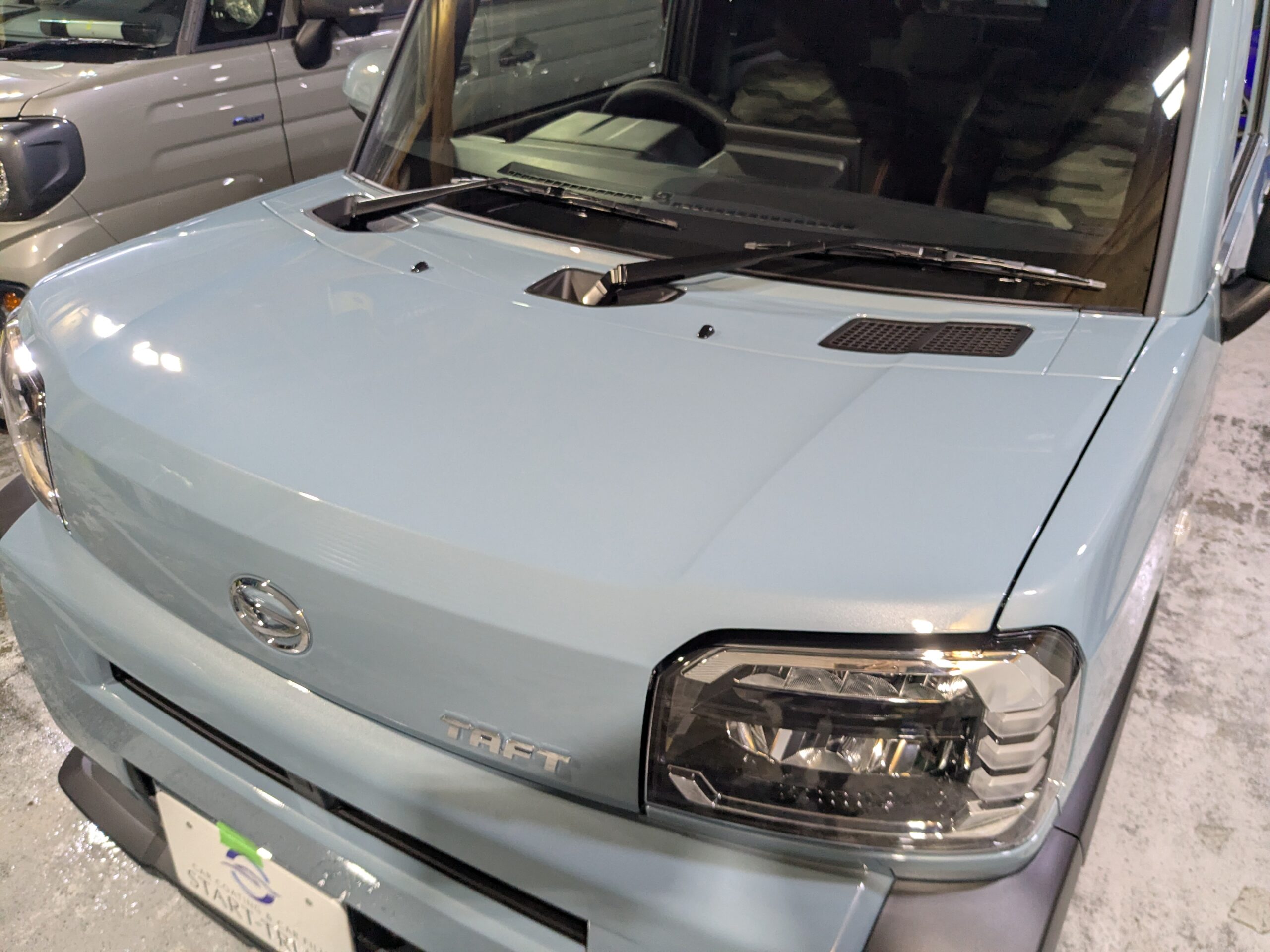 ダイハツ タフト 2026年式 施工の様子