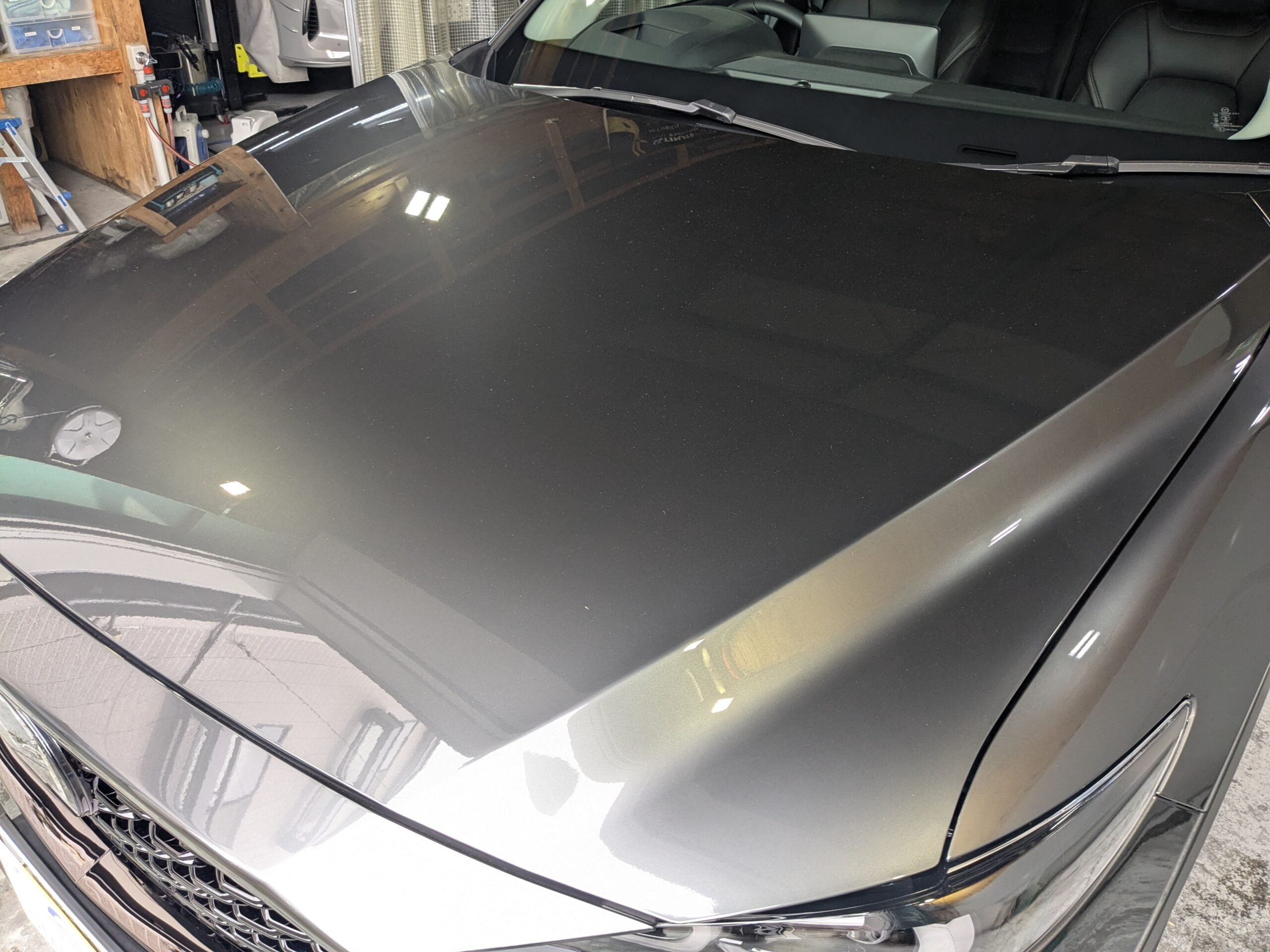 マツダ CX-5 2026年式 施工の様子