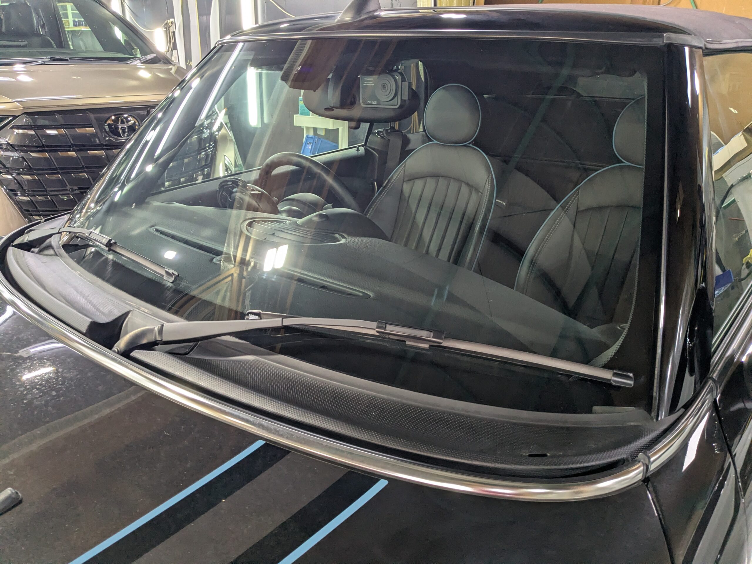 MINI クーパーS 2015年式 施工の様子