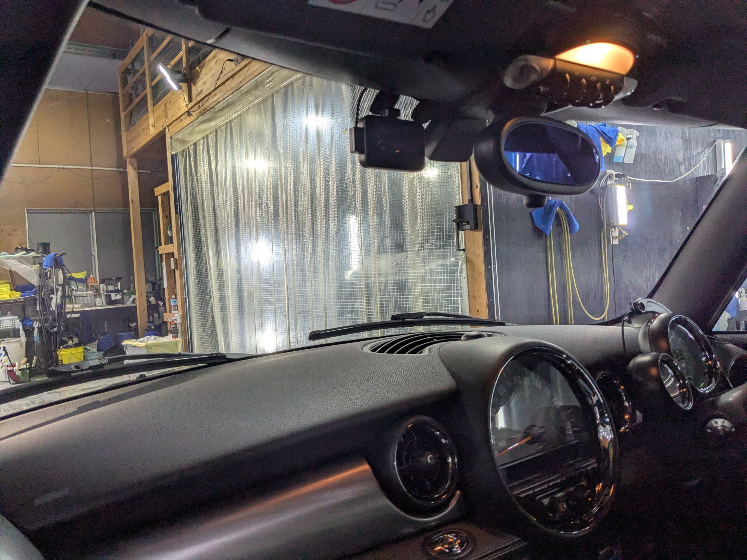 MINI クーパーS 2015年式 施工の様子