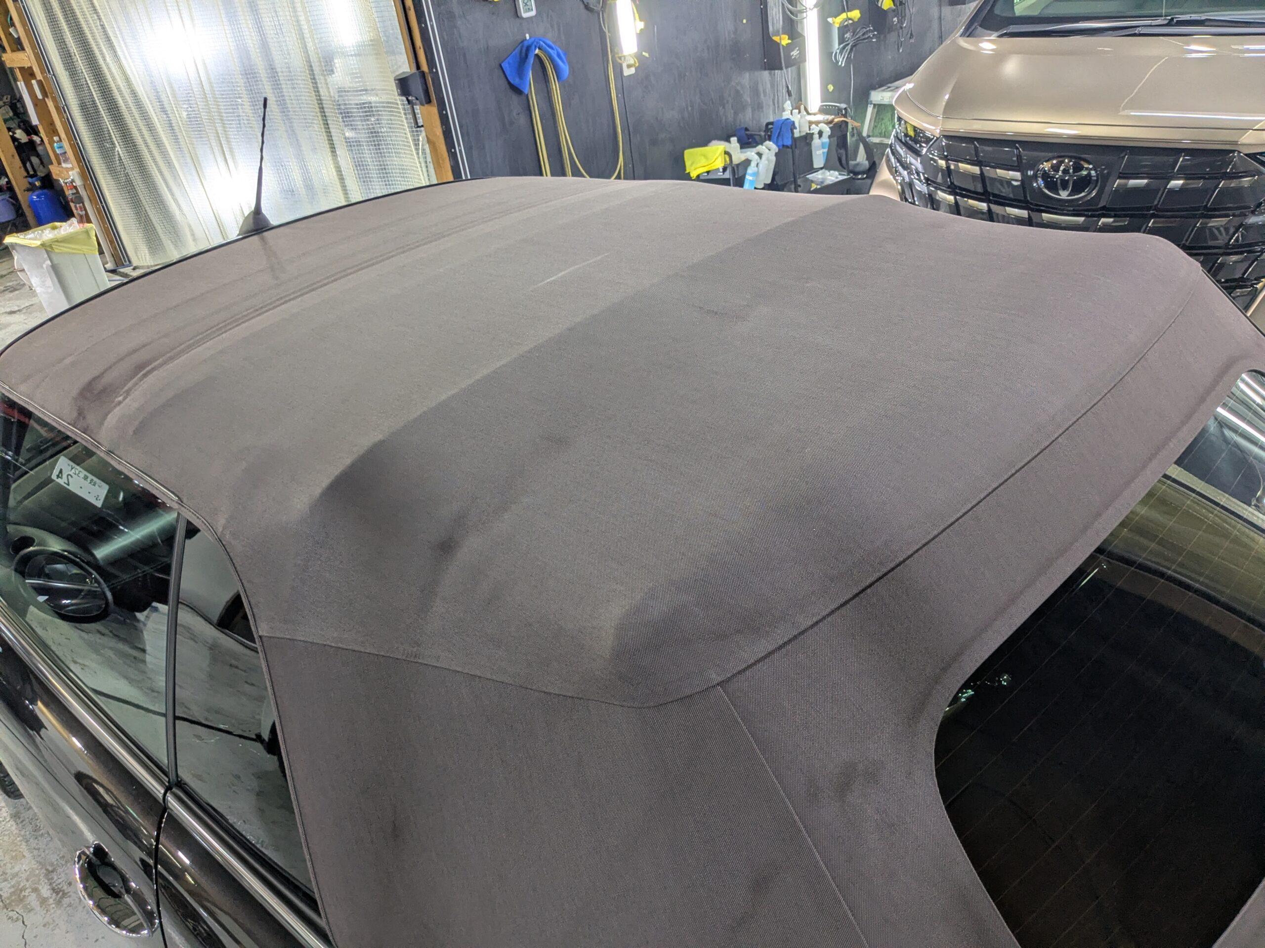 MINI クーパーS 2015年式 施工の様子