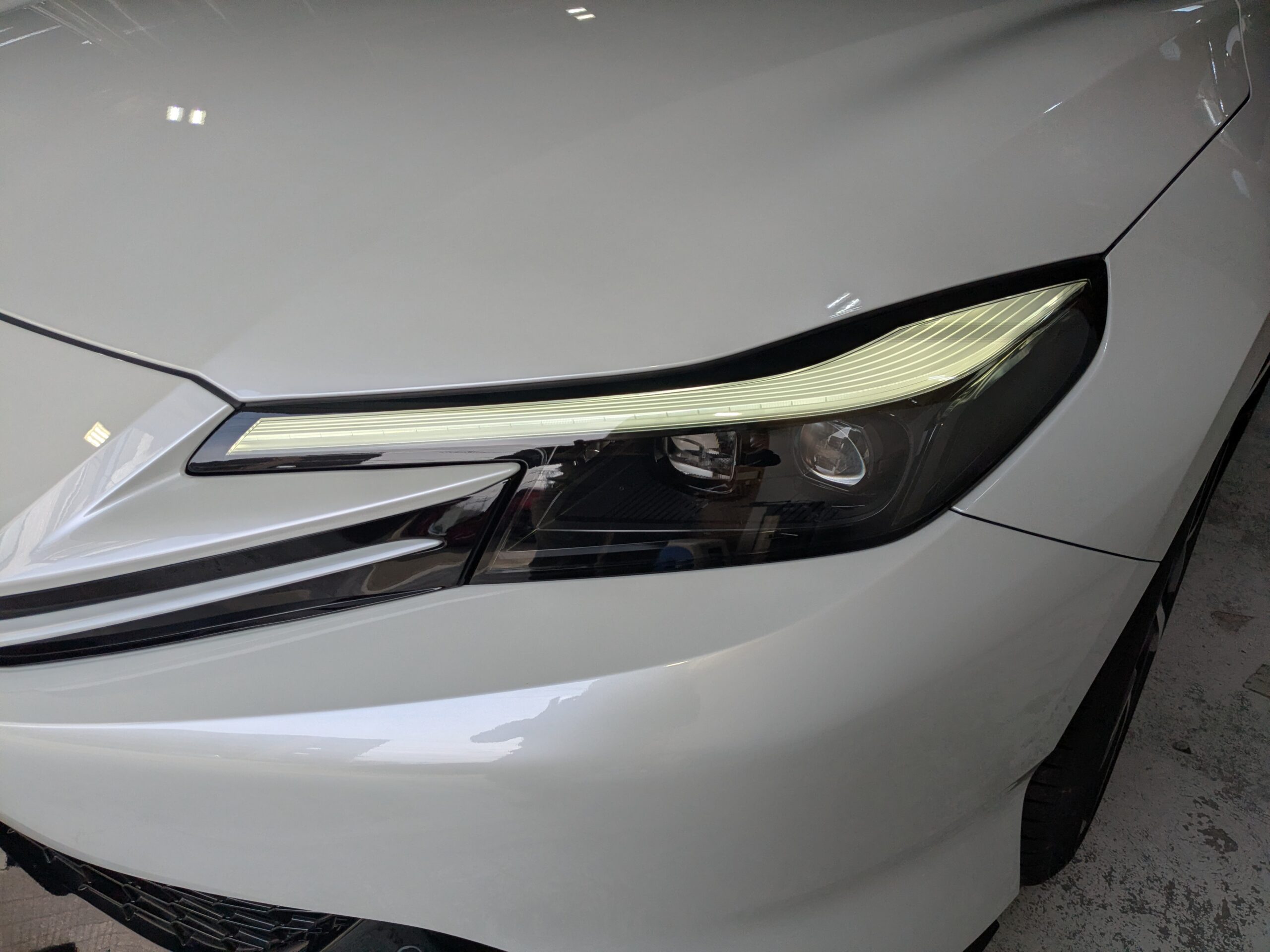 ホンダ プレリュード 2026年式 施工の様子