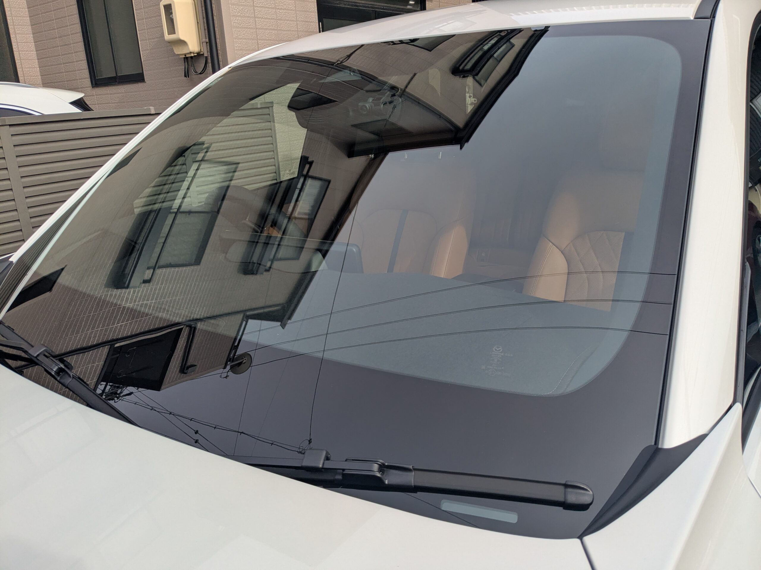 マツダ CX-60 2026年式 施工の様子