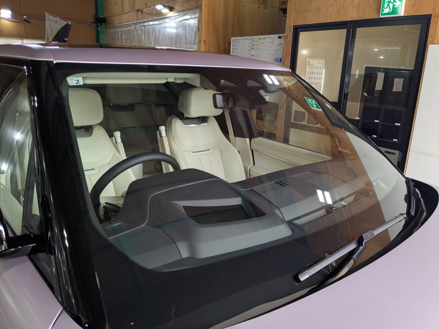 その他輸入車 施工の様子