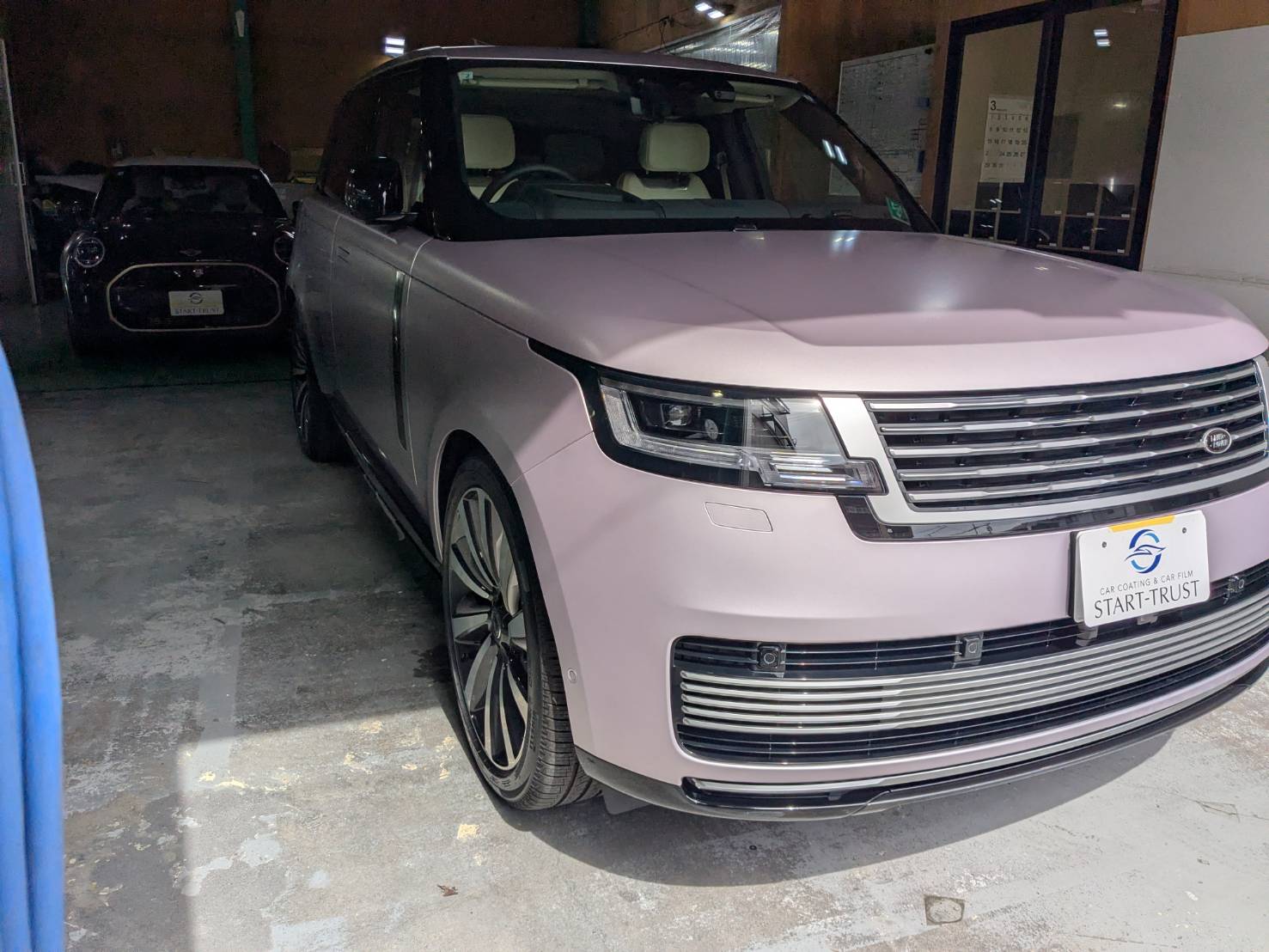 その他輸入車 施工の様子