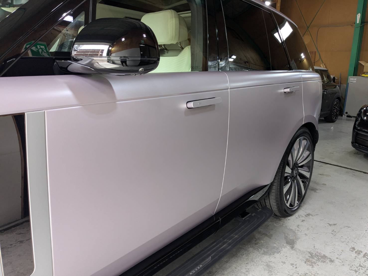 その他輸入車 施工の様子