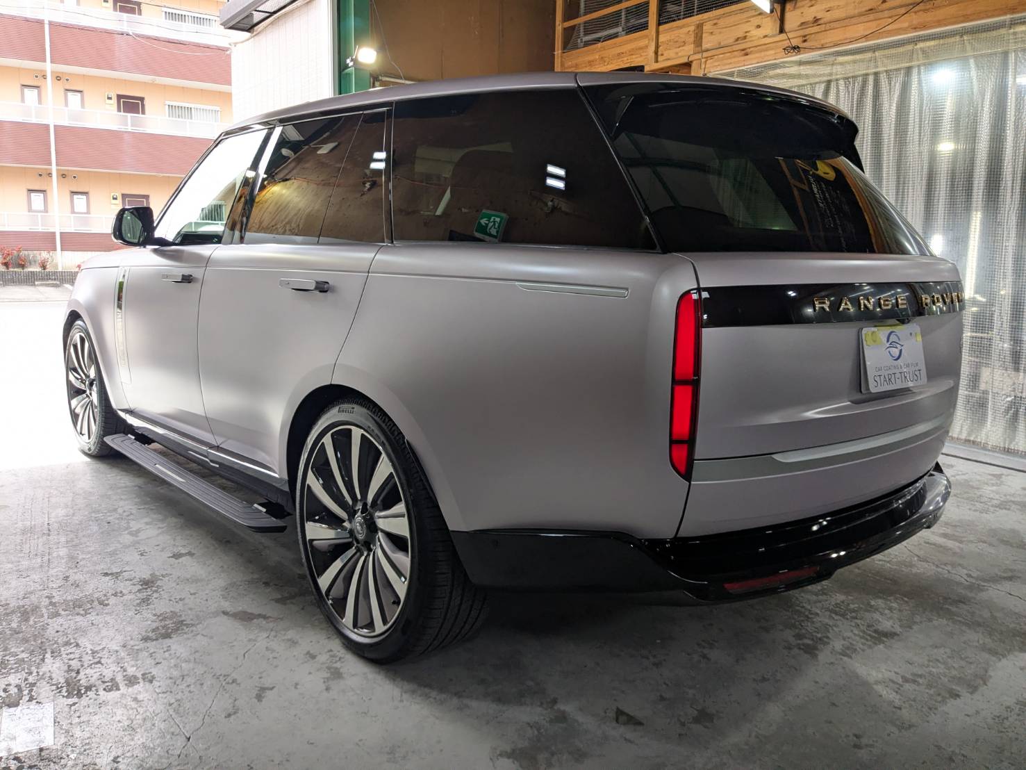 その他輸入車 施工の様子