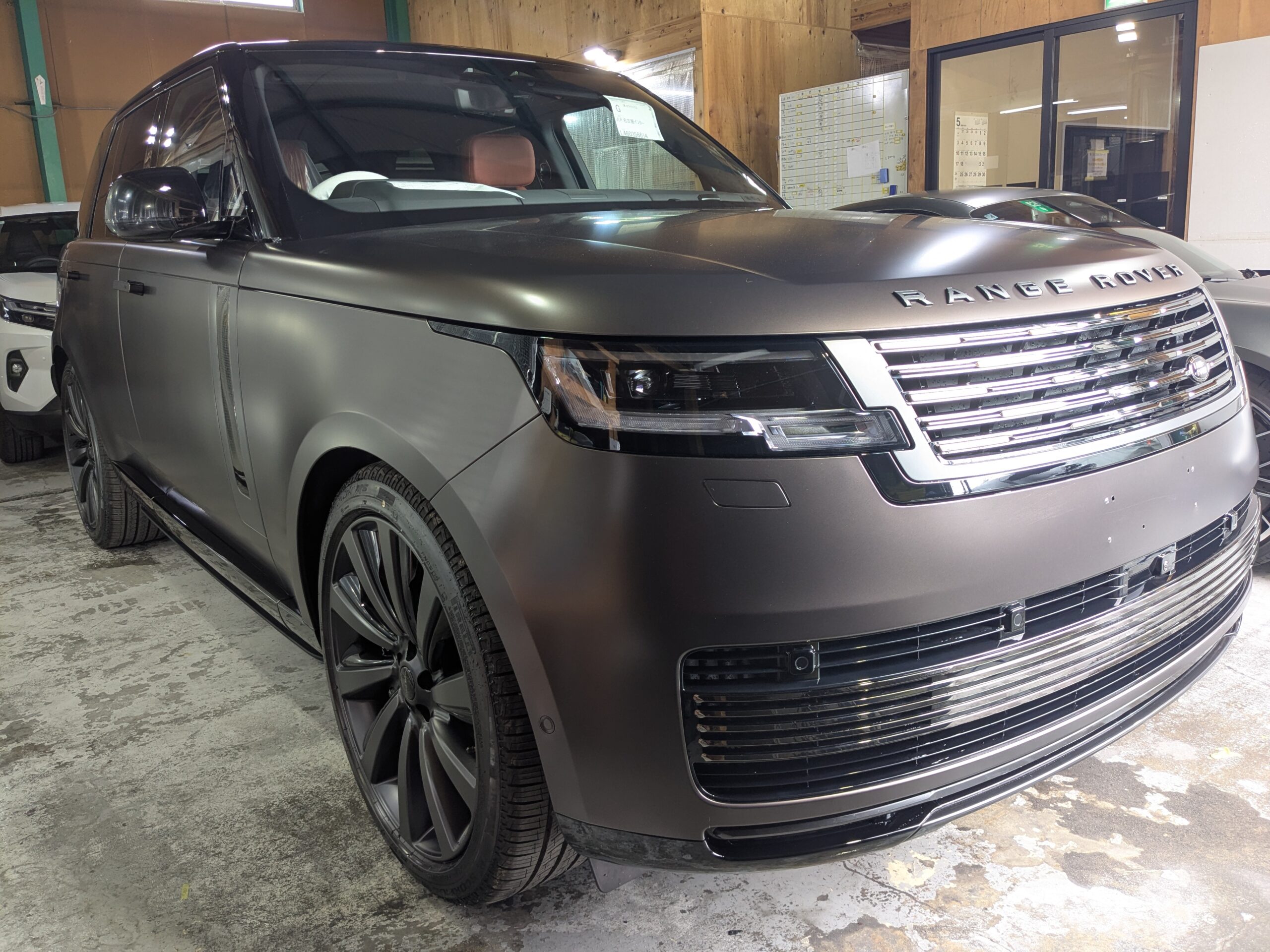 その他輸入車 施工の様子