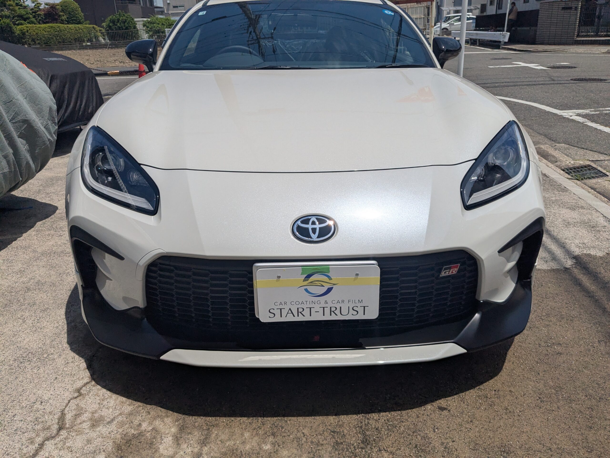 トヨタ GR86 2026年式 施工の様子