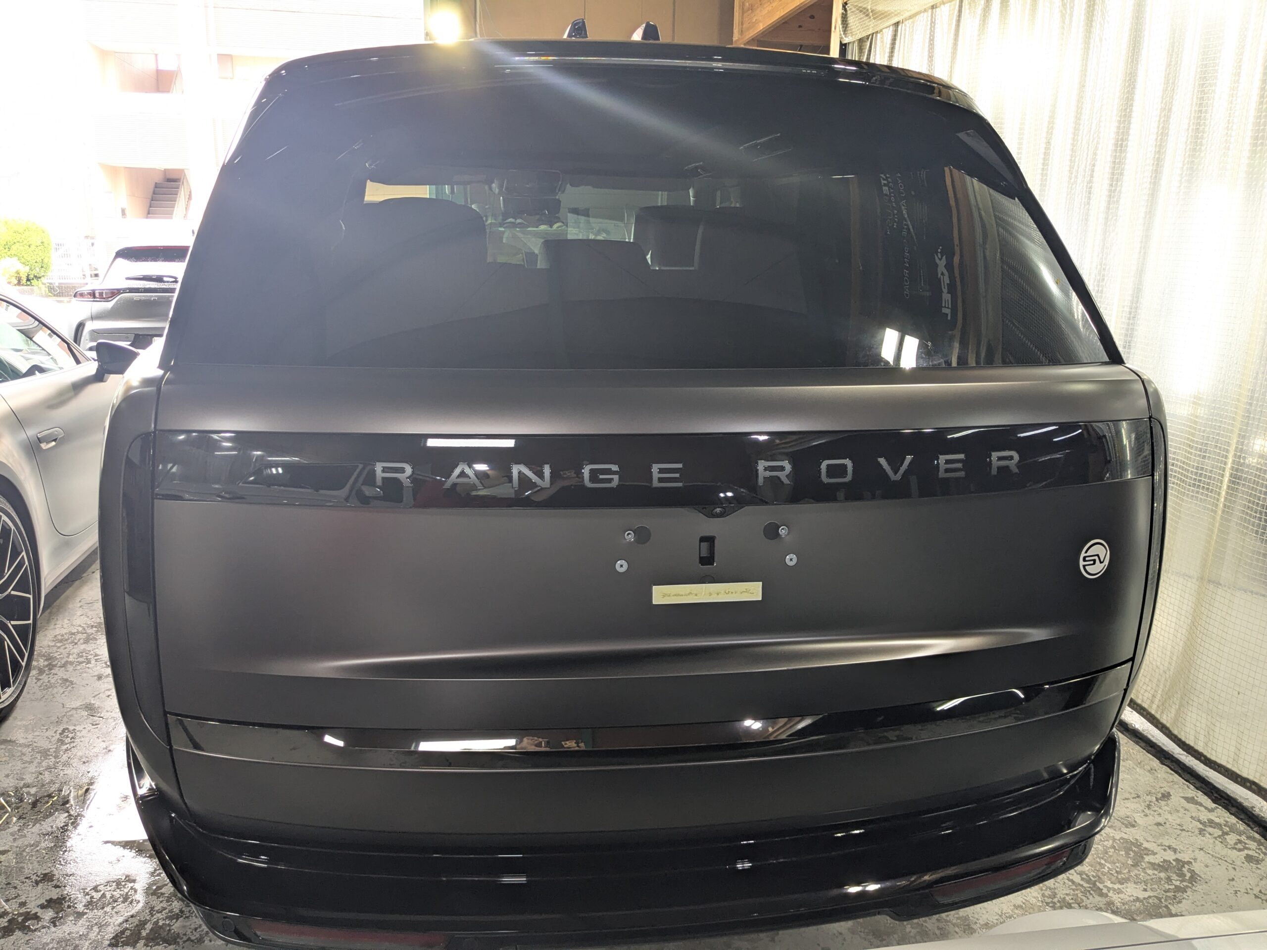 その他輸入車 施工の様子