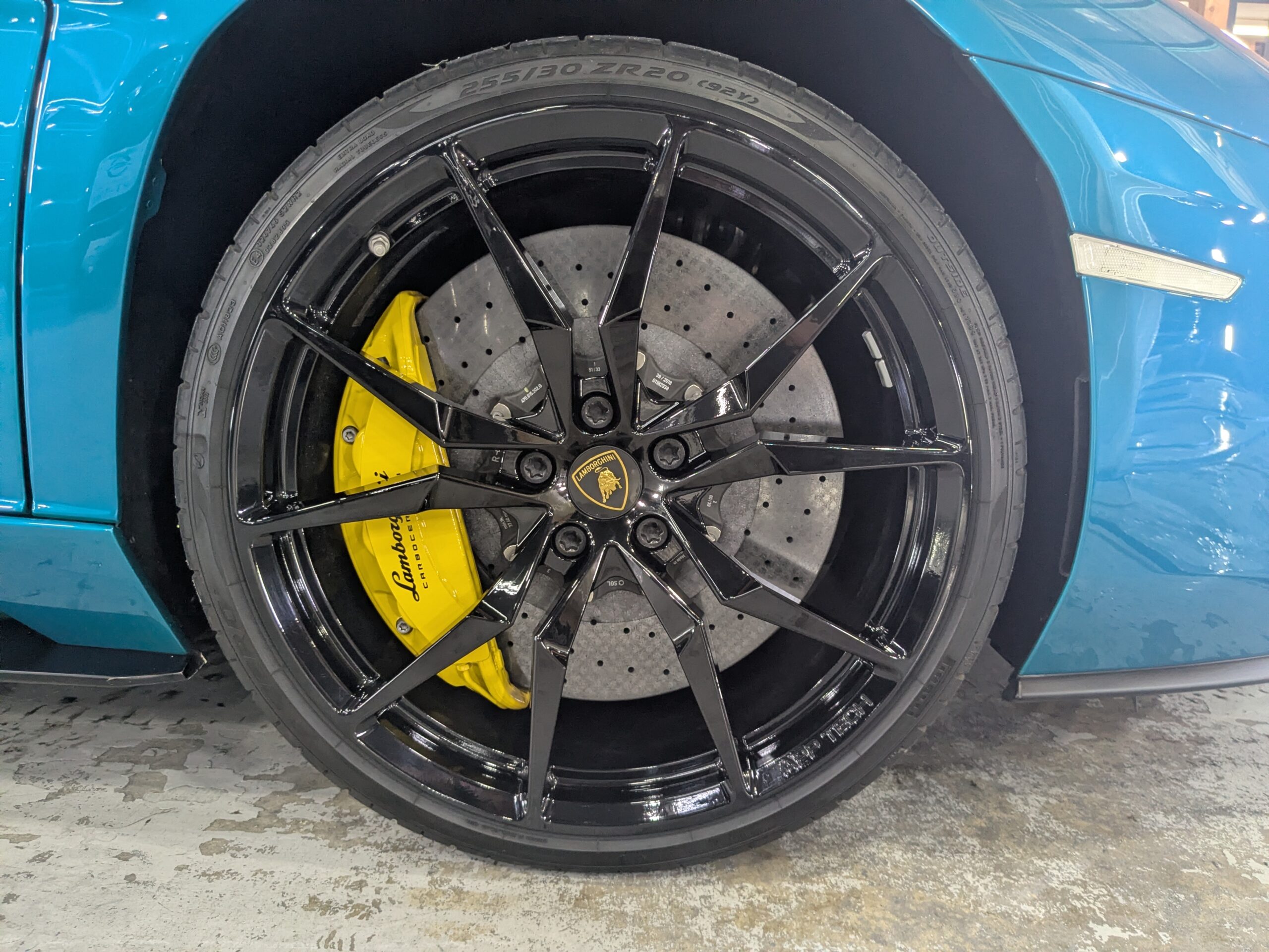 その他輸入車 施工の様子