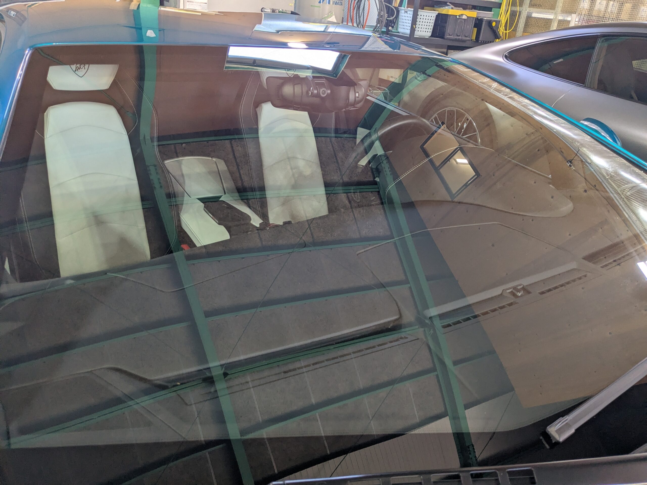 その他輸入車 施工の様子