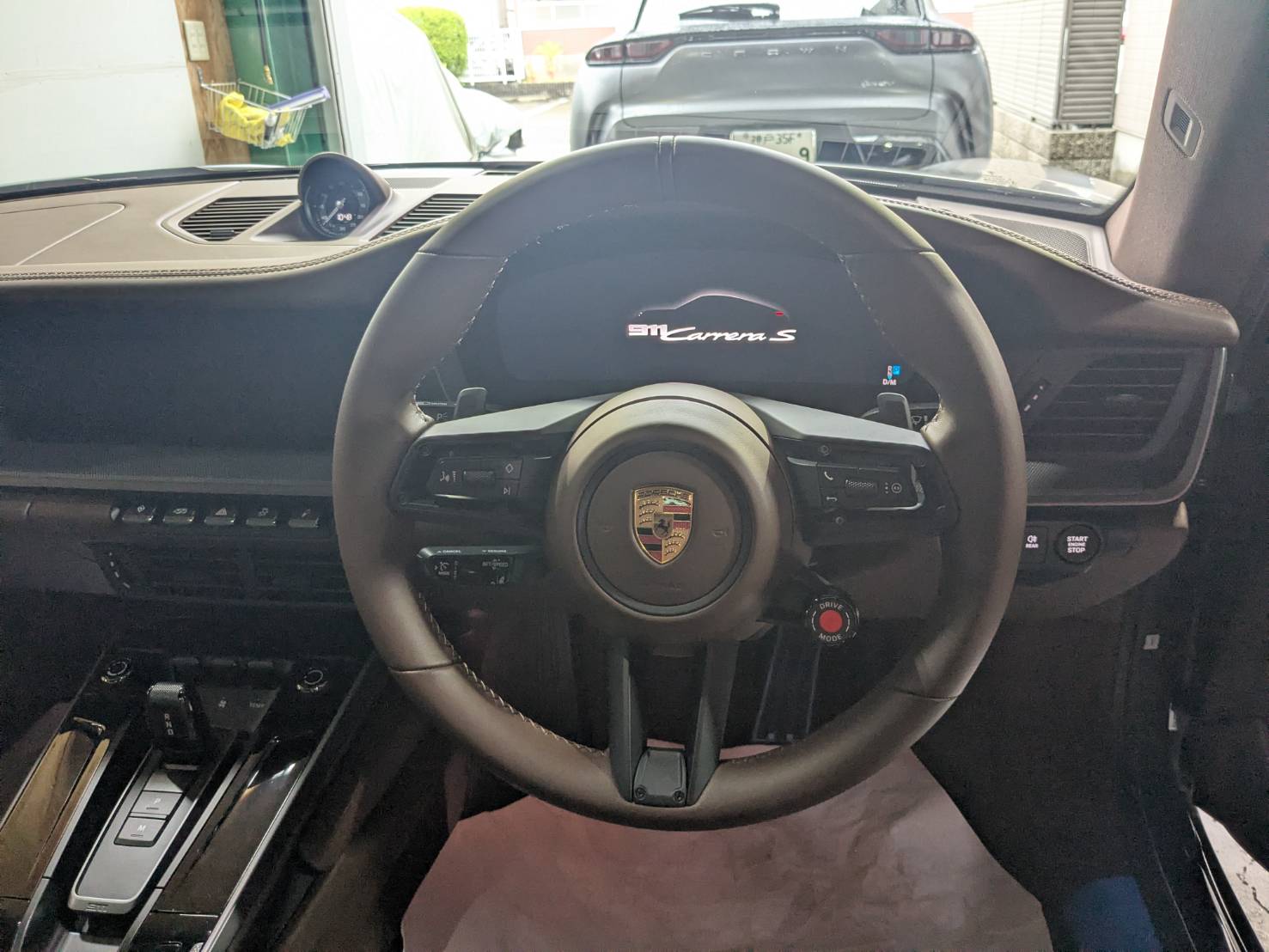 ポルシェ 911 カレラS 2026年式 施工の様子