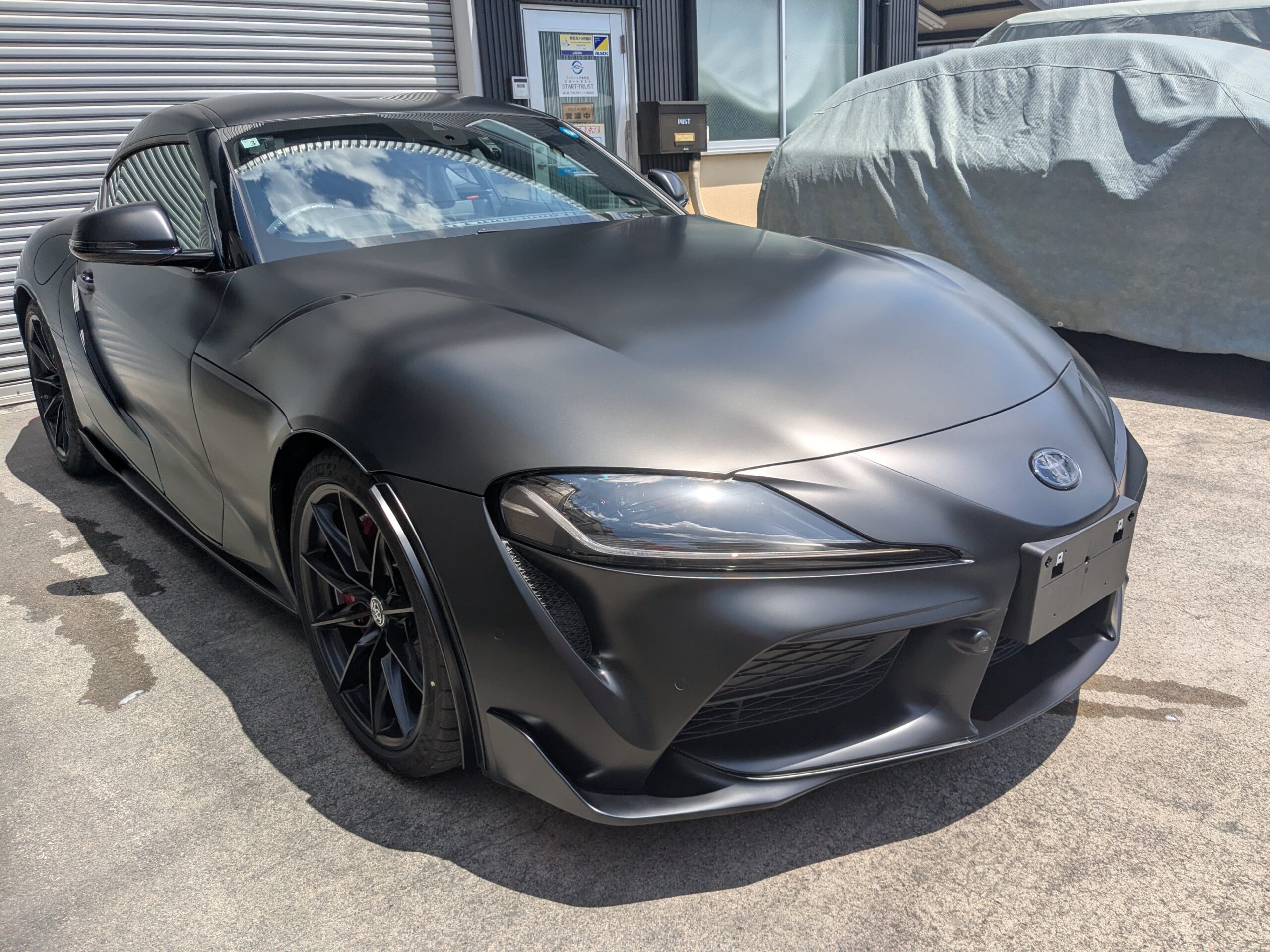 トヨタ GRスープラ 2026年式 施工の様子