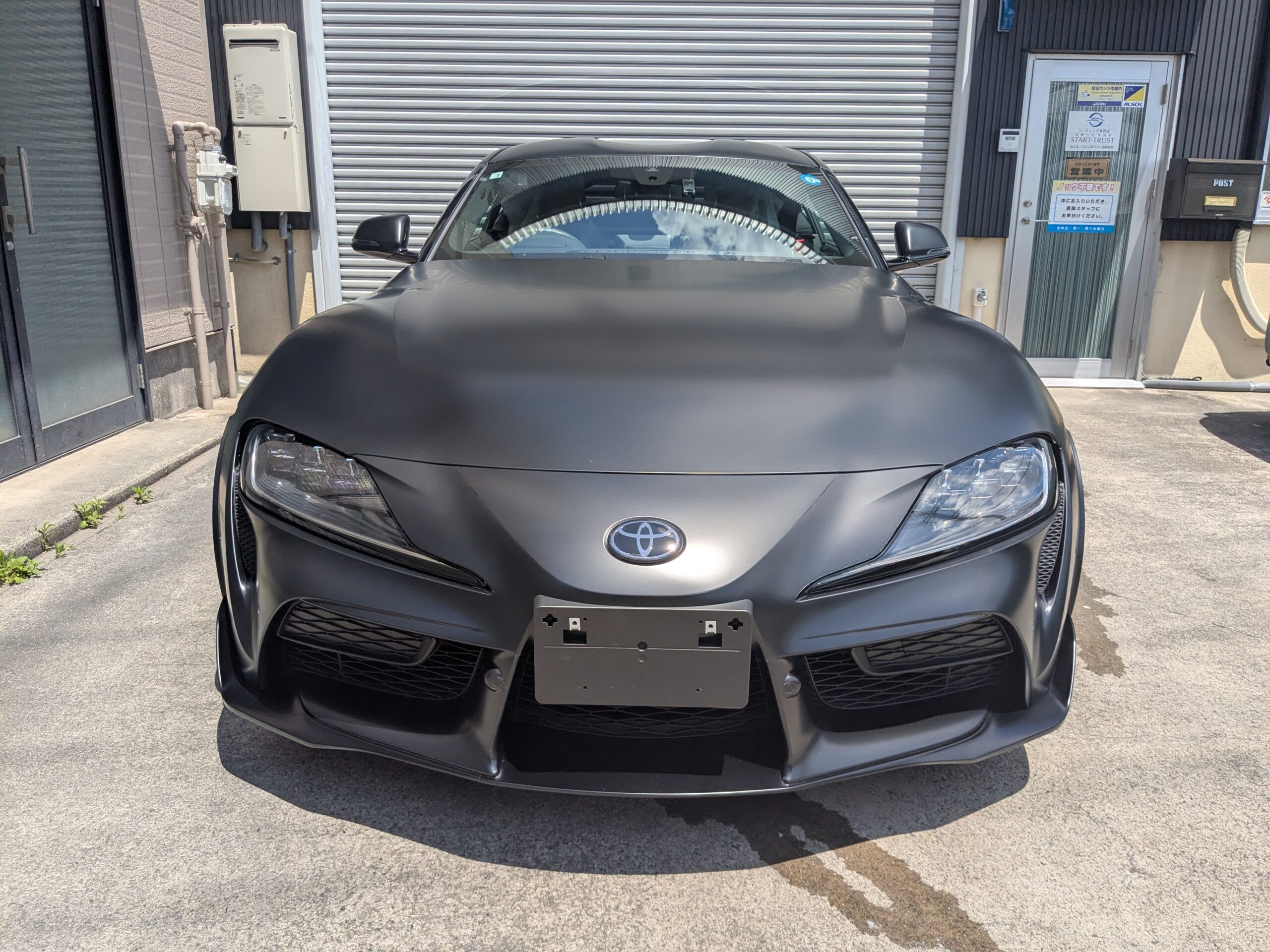 トヨタ GRスープラ 2026年式 施工の様子