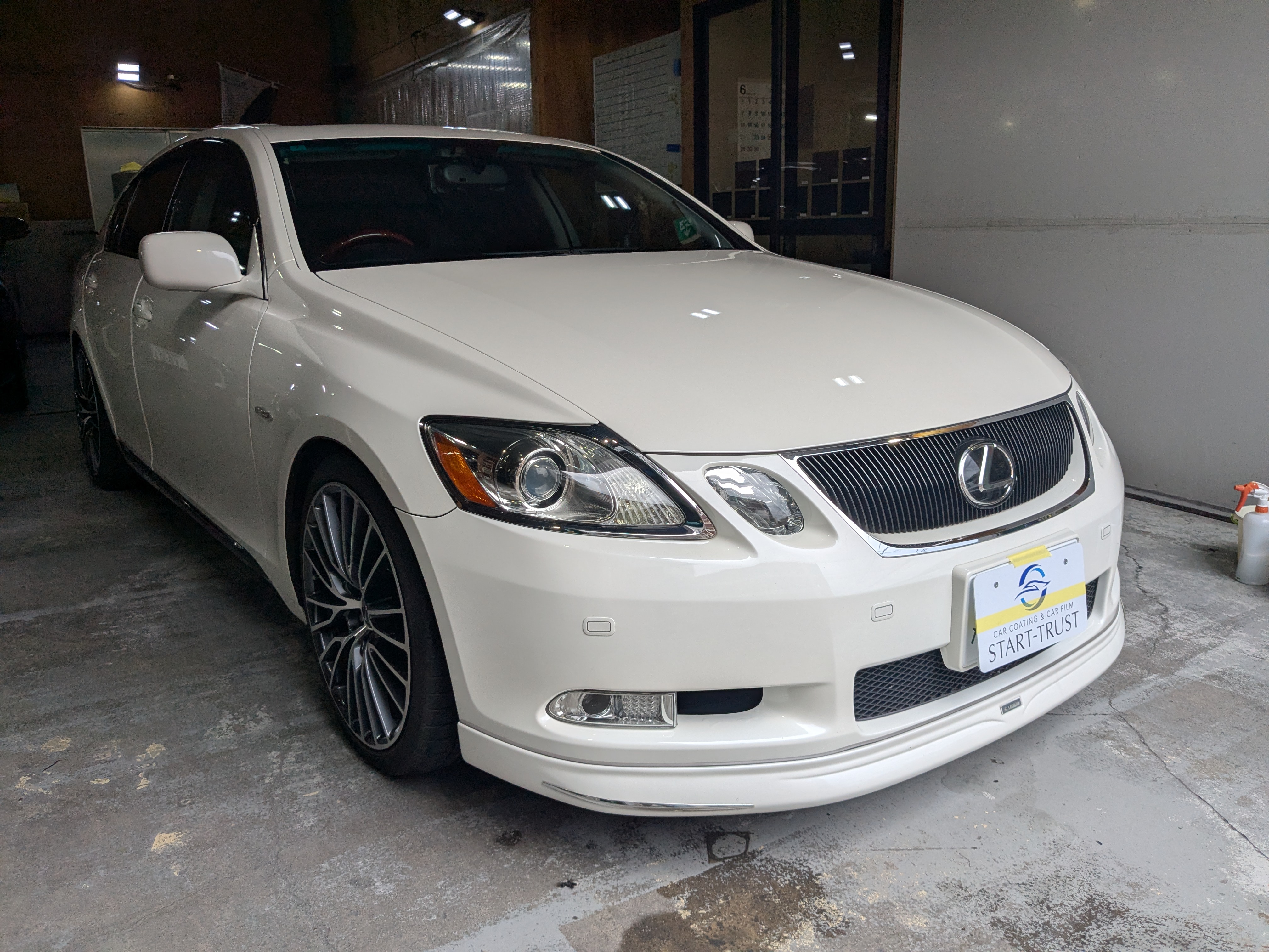 名古屋市南区 レクサス GS450ｈ｜名古屋のコーティング・フィルム専門店スタートラスト